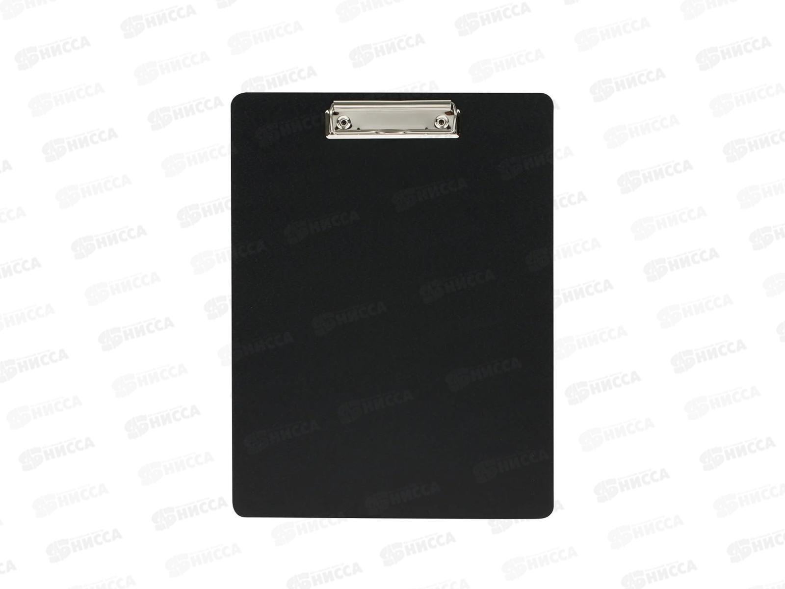 Планшет А4 OfficeSpace пл., с зажимом, черный, 340045*40