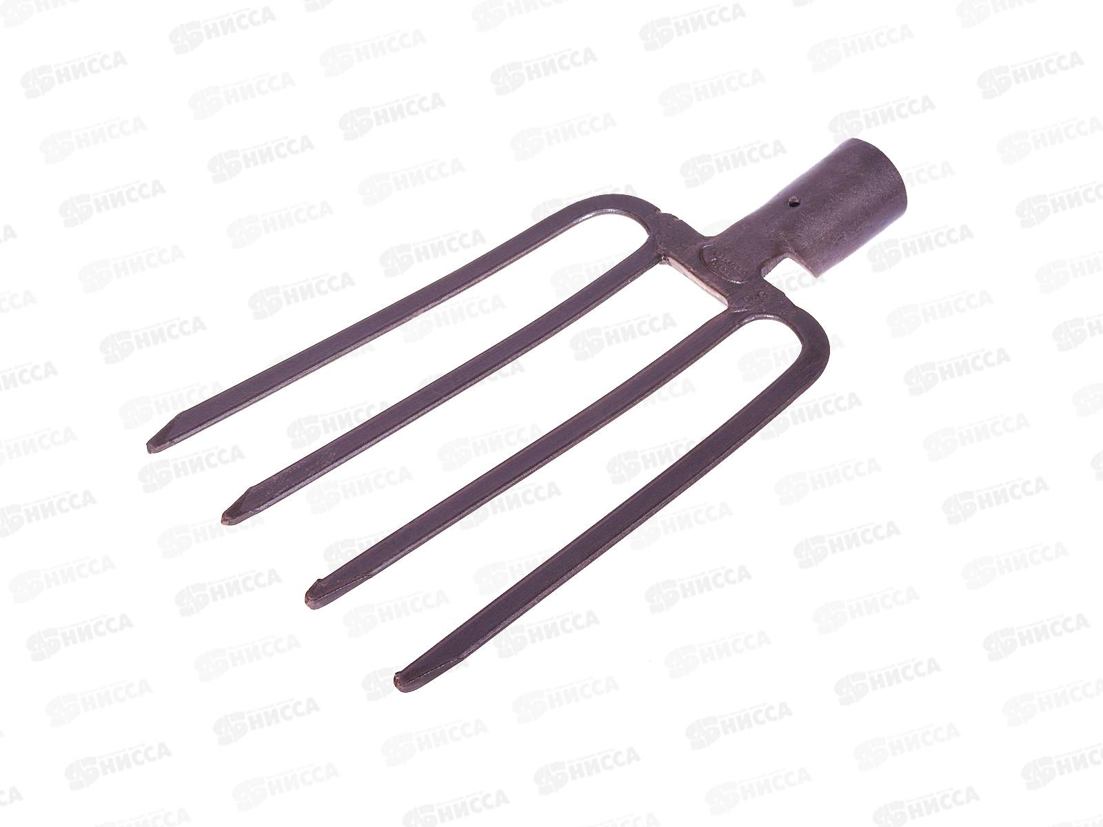 Вилы копальные 4-х рогие черные, GD-026 БТМ *24