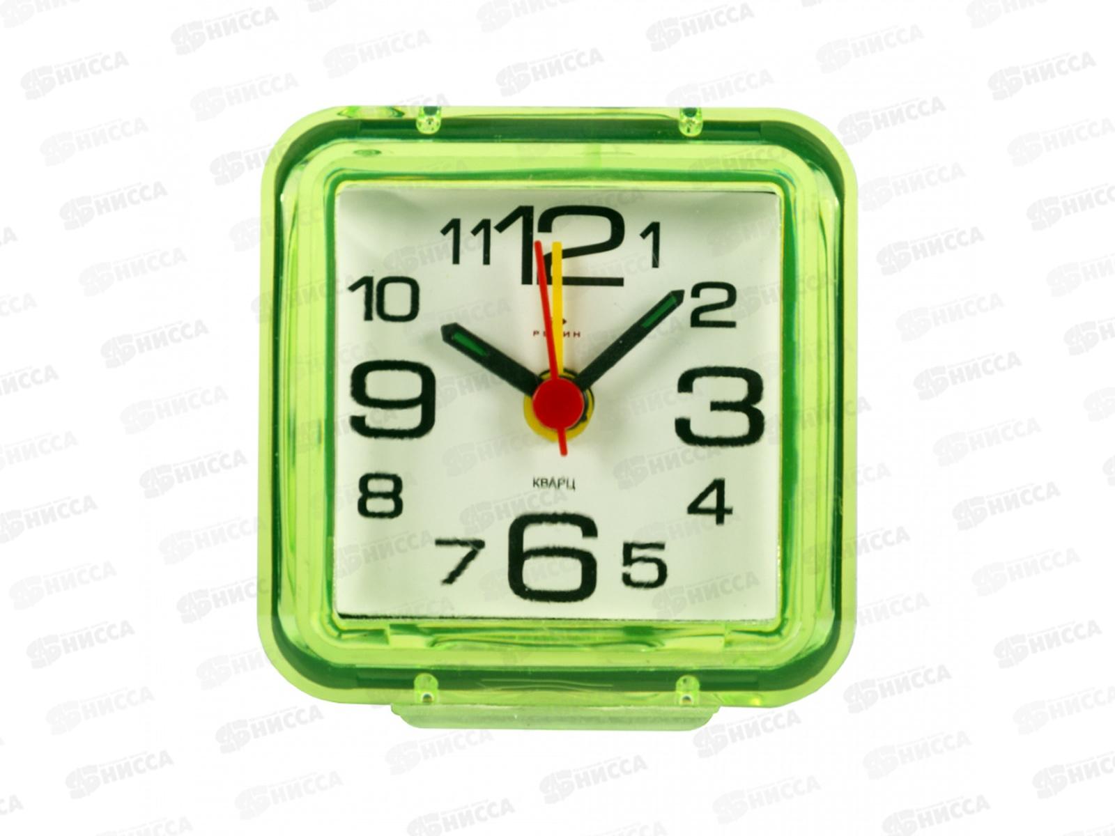Будильник &quot21 Век&quot Классика Рубин В1-003 Классика зеленый