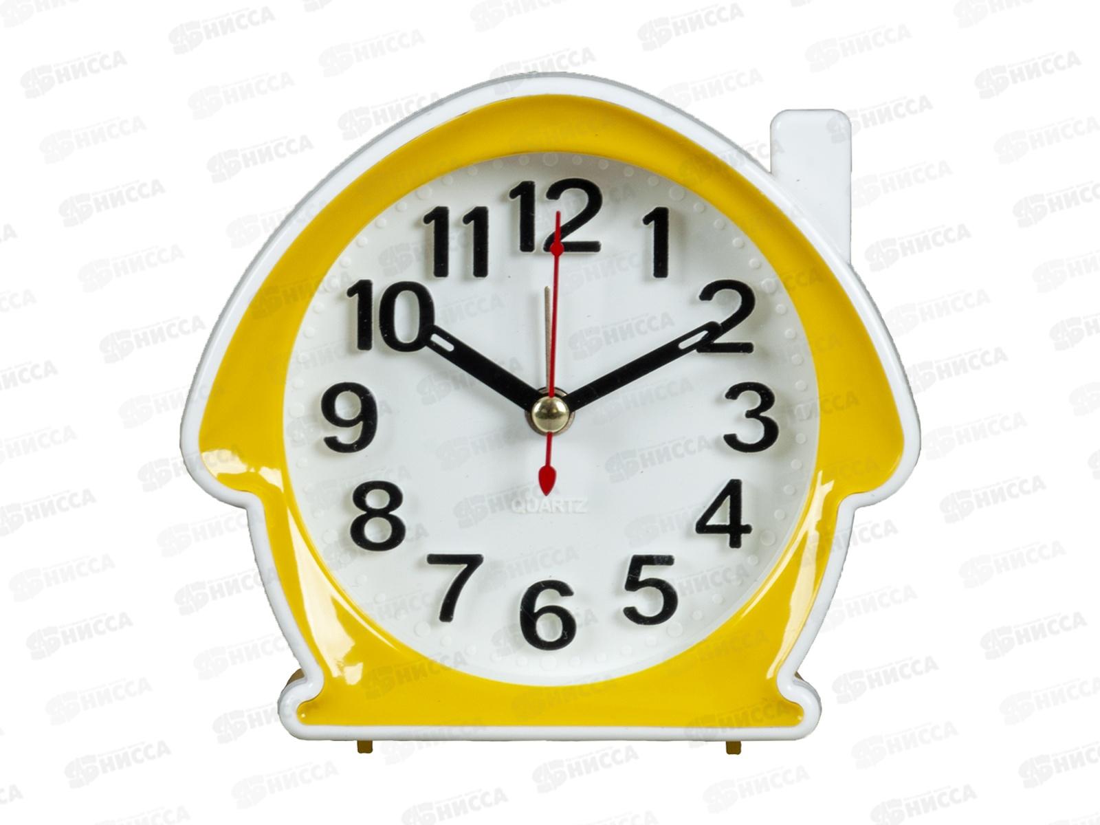 Будильник &quot21 Век&quot Классика Рубин В6-003(20), желтый с белым