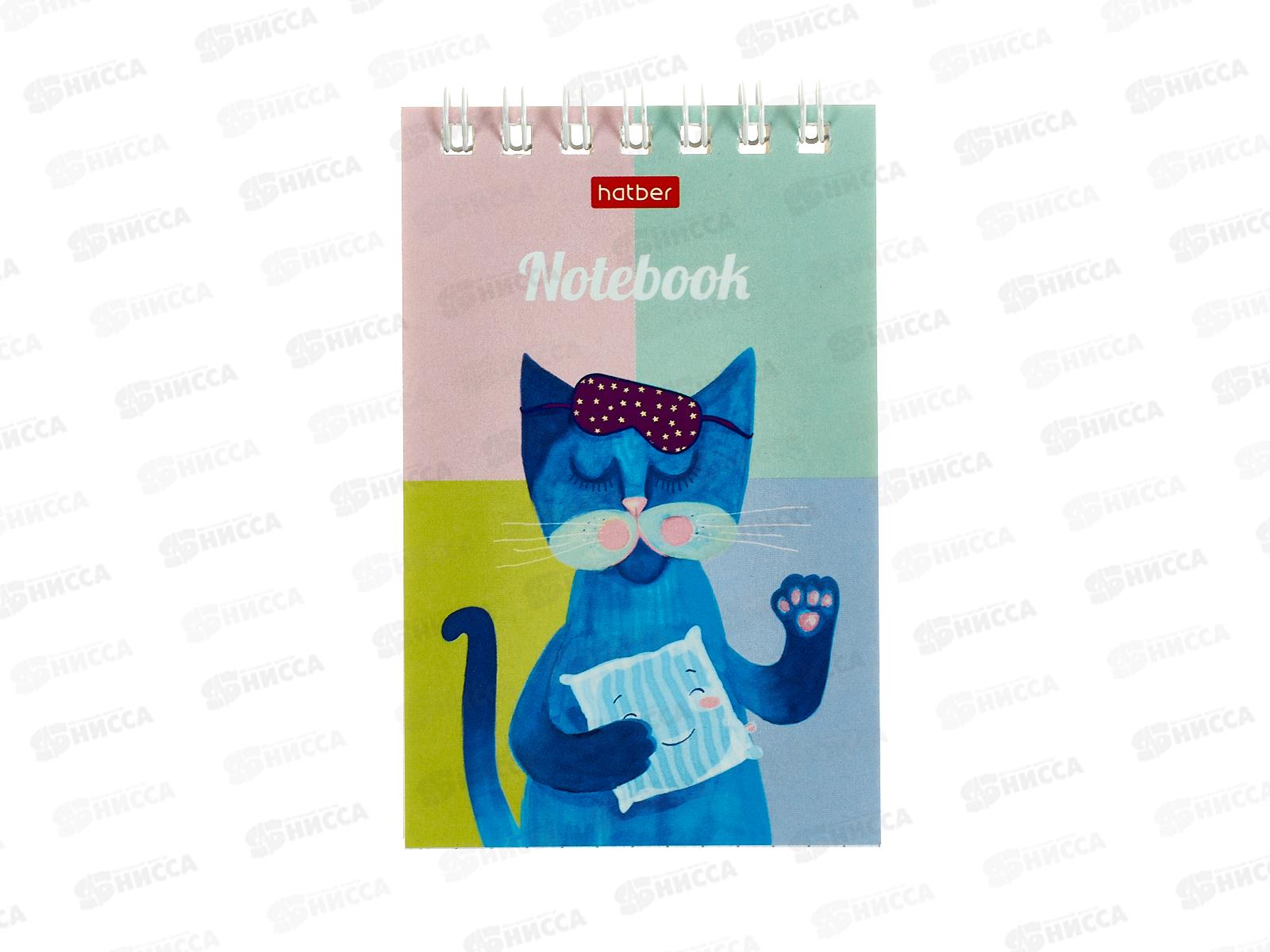 Блокнот 40л Hatber А7 асс греб *144