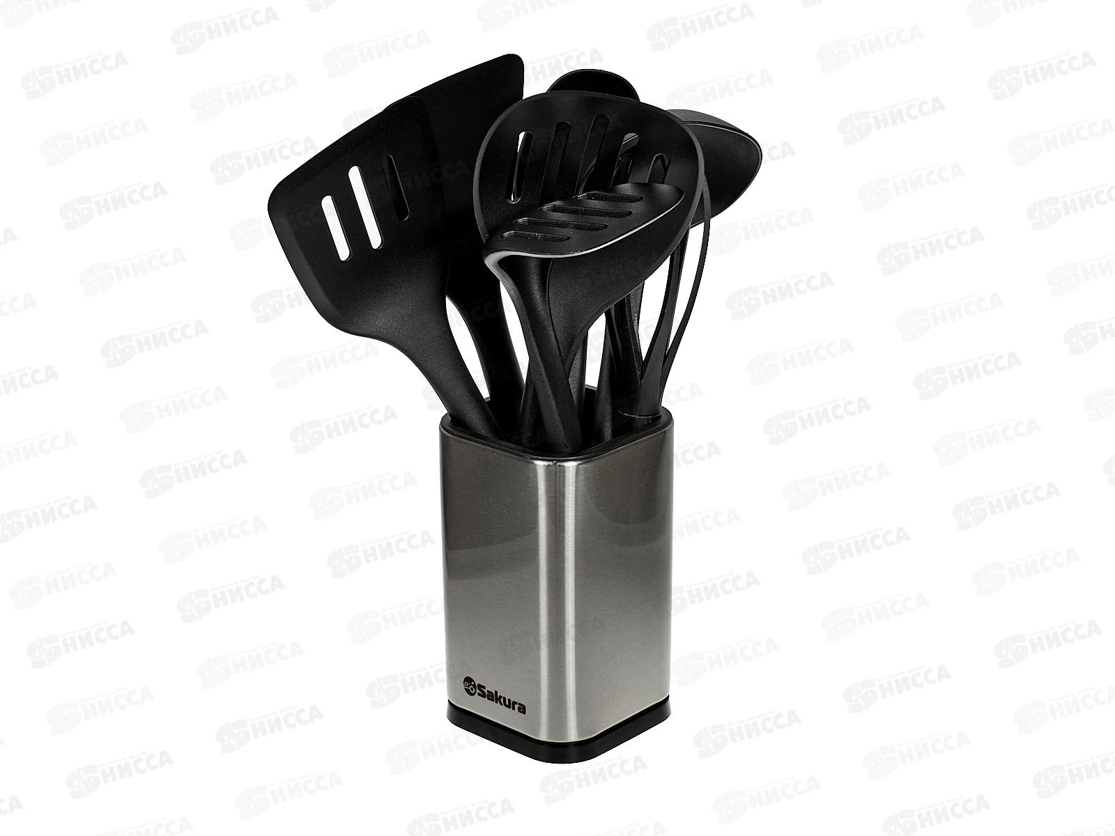 Набор кухон принадлежностей SA-KW104BK 8пр