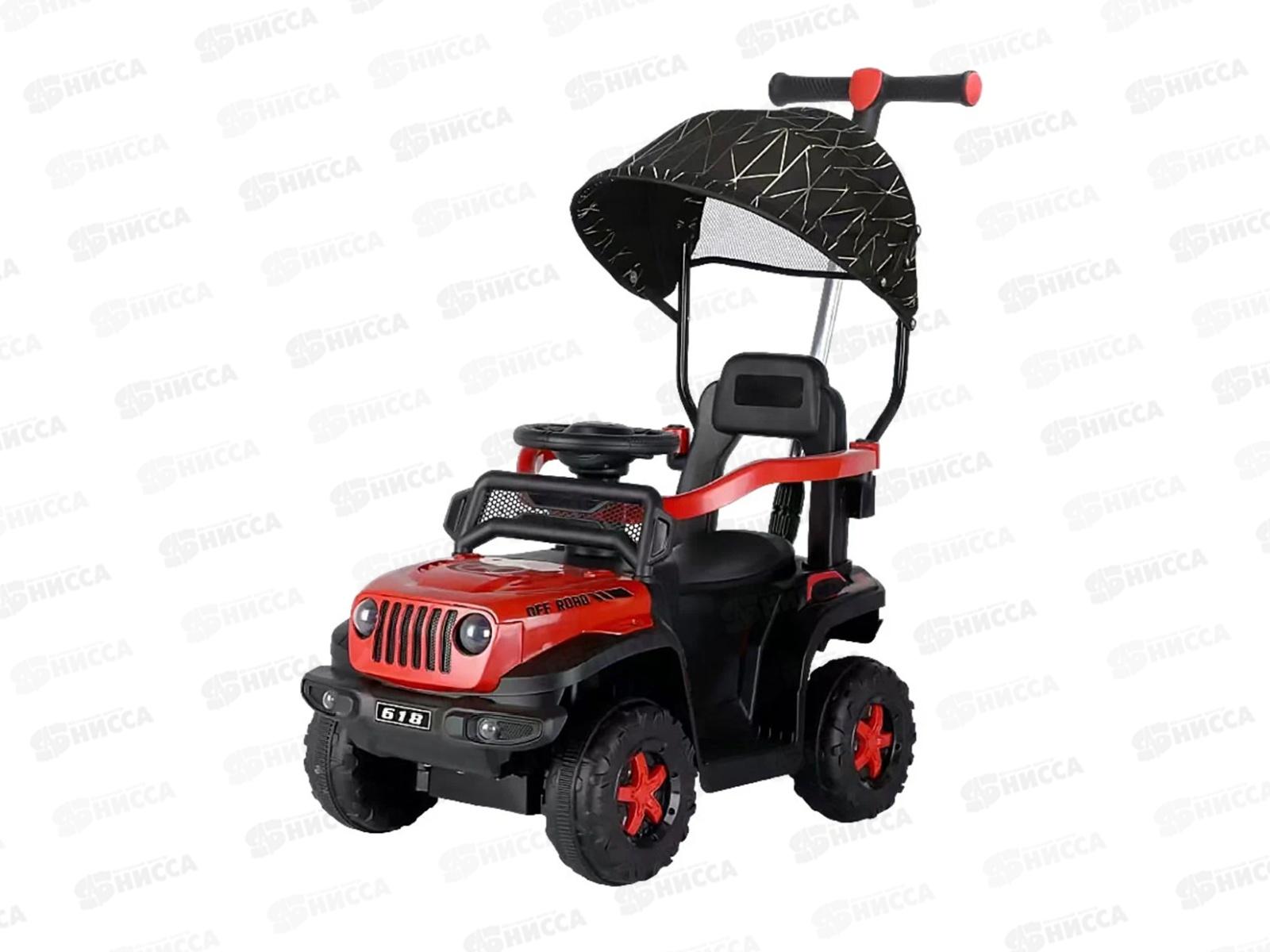 Машинка на аккумуляторе р/у, скорость 3 км/ч, красный, IT110761 в/к