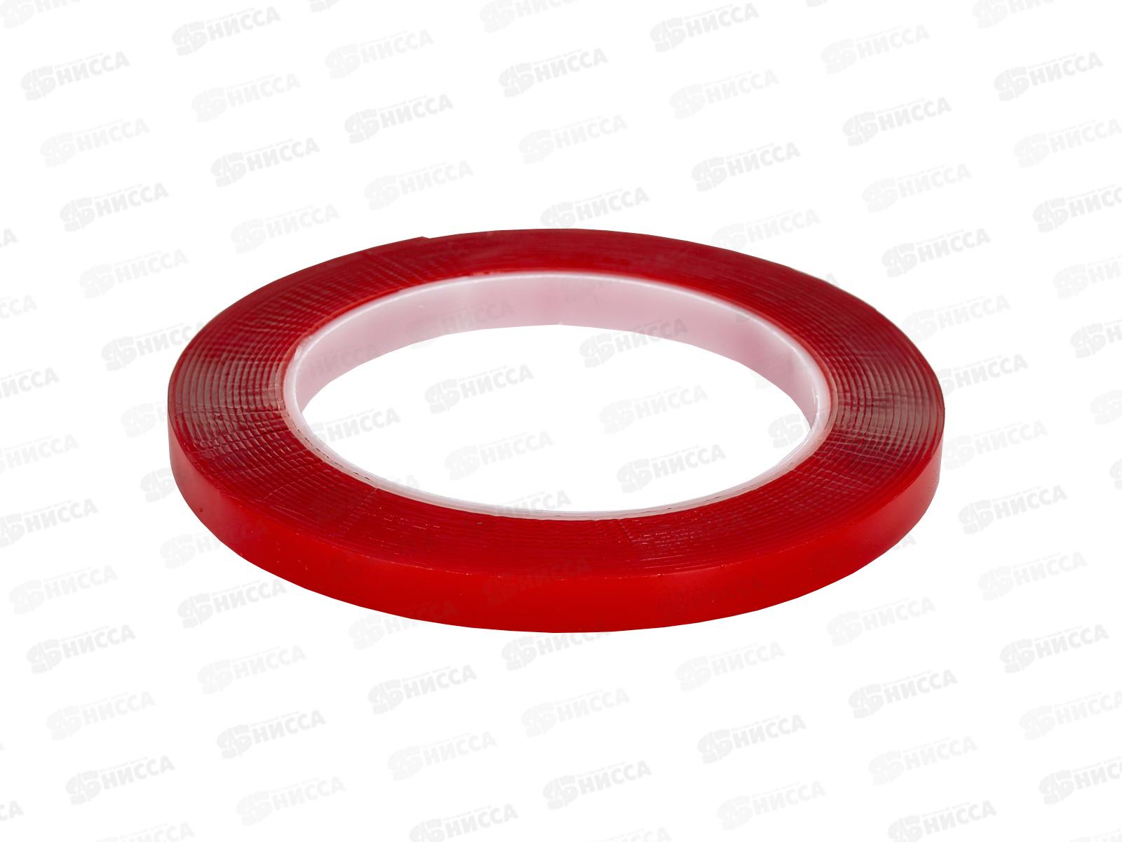 Двухсторонний скотч, акриловая основа, прозрачный, 9мм, ролик 5м REXANT