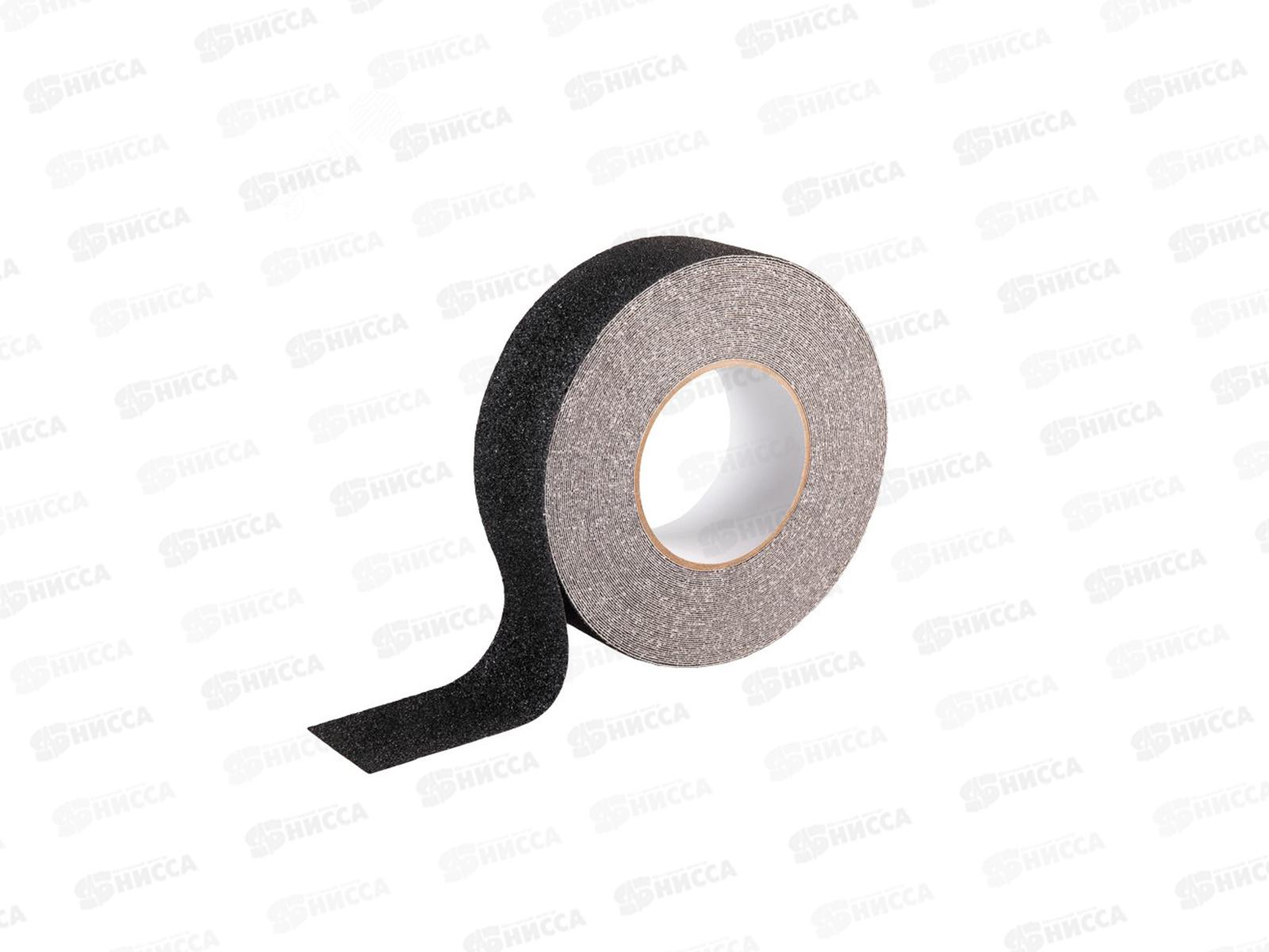 Лента клейкая противоскользящая 50мм*18м, черная REXANT