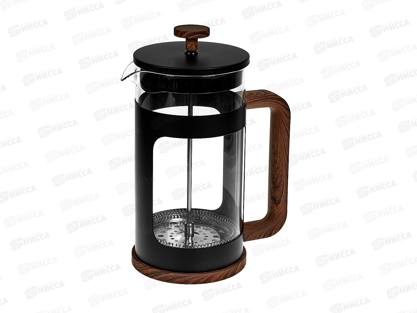 Френч-пресс 1,0л LR06-62-1000 экологически чистый