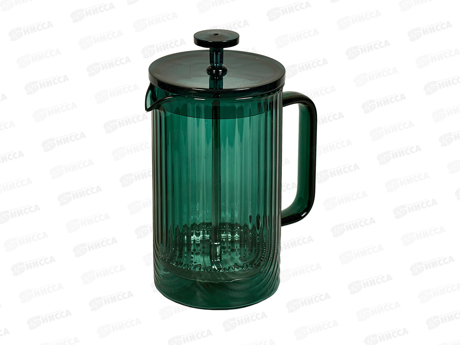 Френч-пресс 0,6л LR06-64-600 боросиликатное стекло система фильтрации