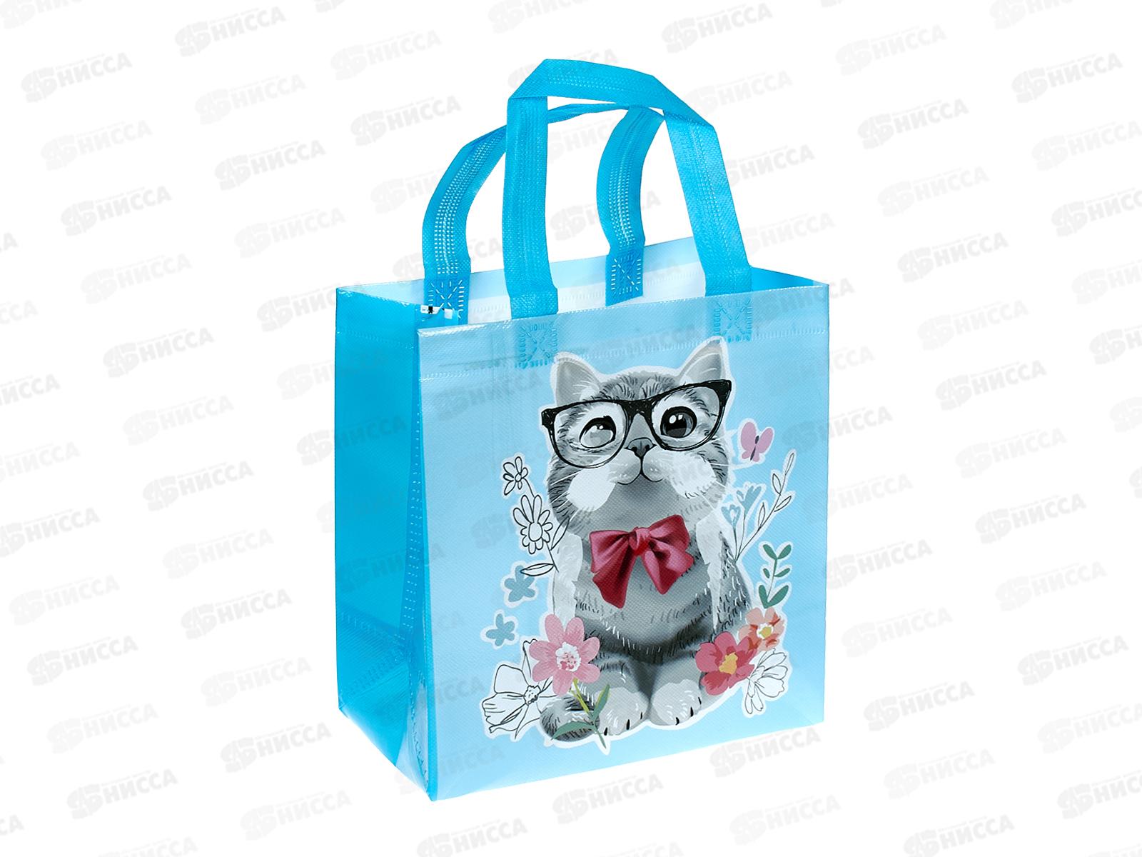 Сумка-шоппер 22*23*11 Котята *12