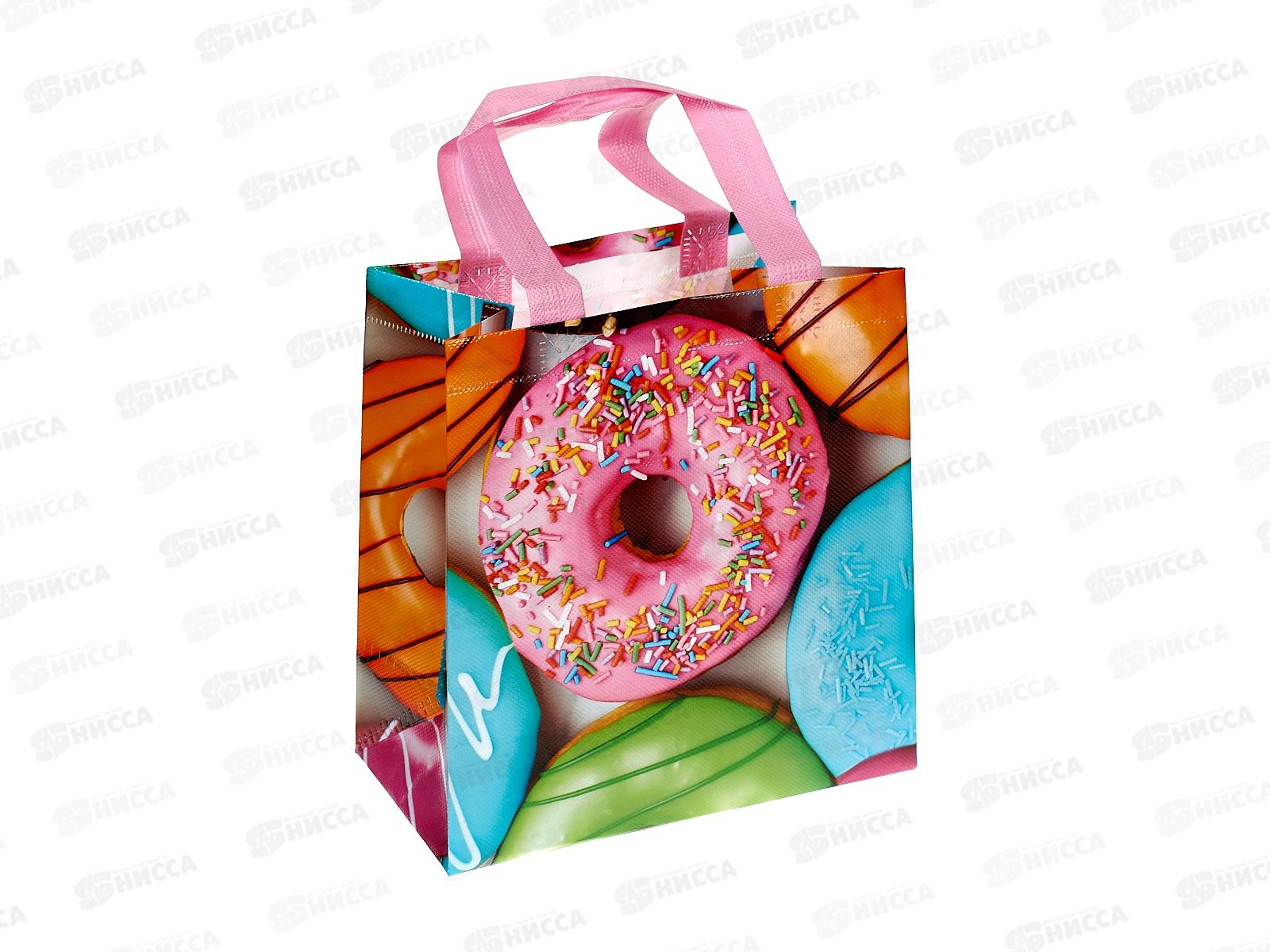 Сумка-шоппер 22*23*11 Пончик *12