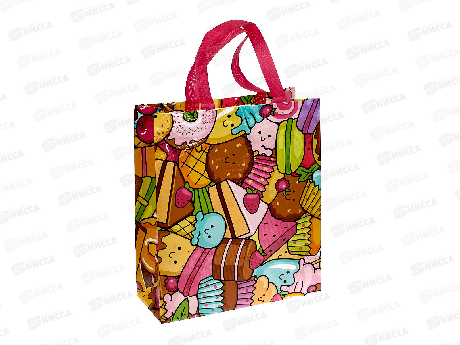 Сумка-шоппер 32*36*12 Пончик *12