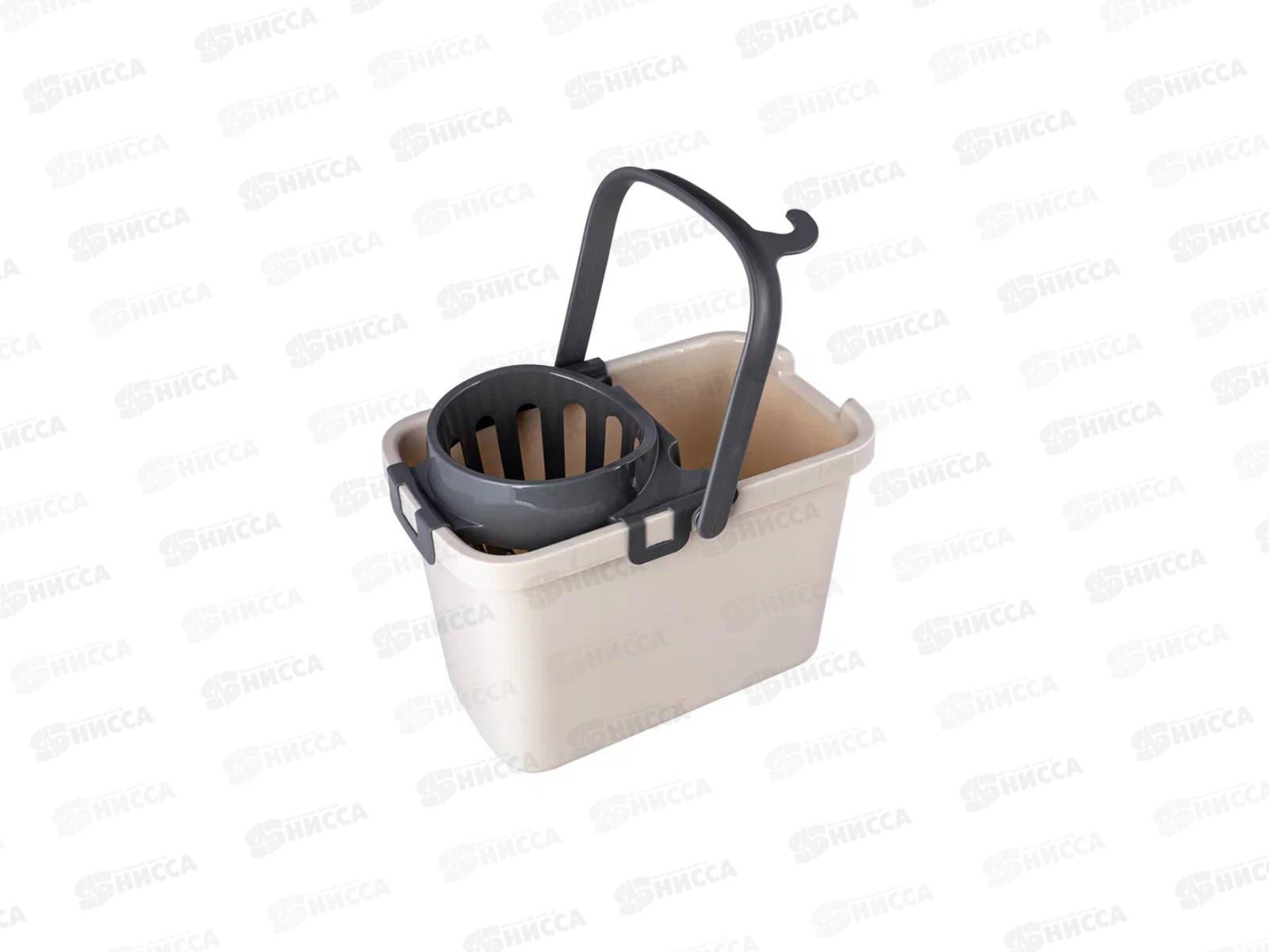 Ведро 9,5л Smart прямоуг с отж С34810 *9