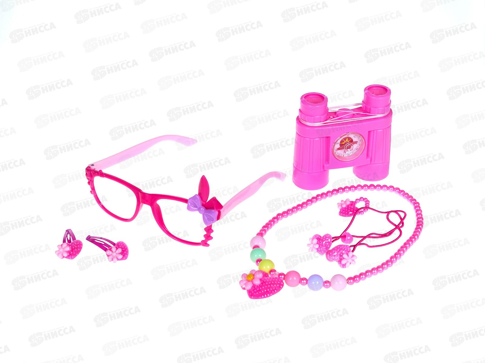 Набор бижут. детский с очками 6пр №572