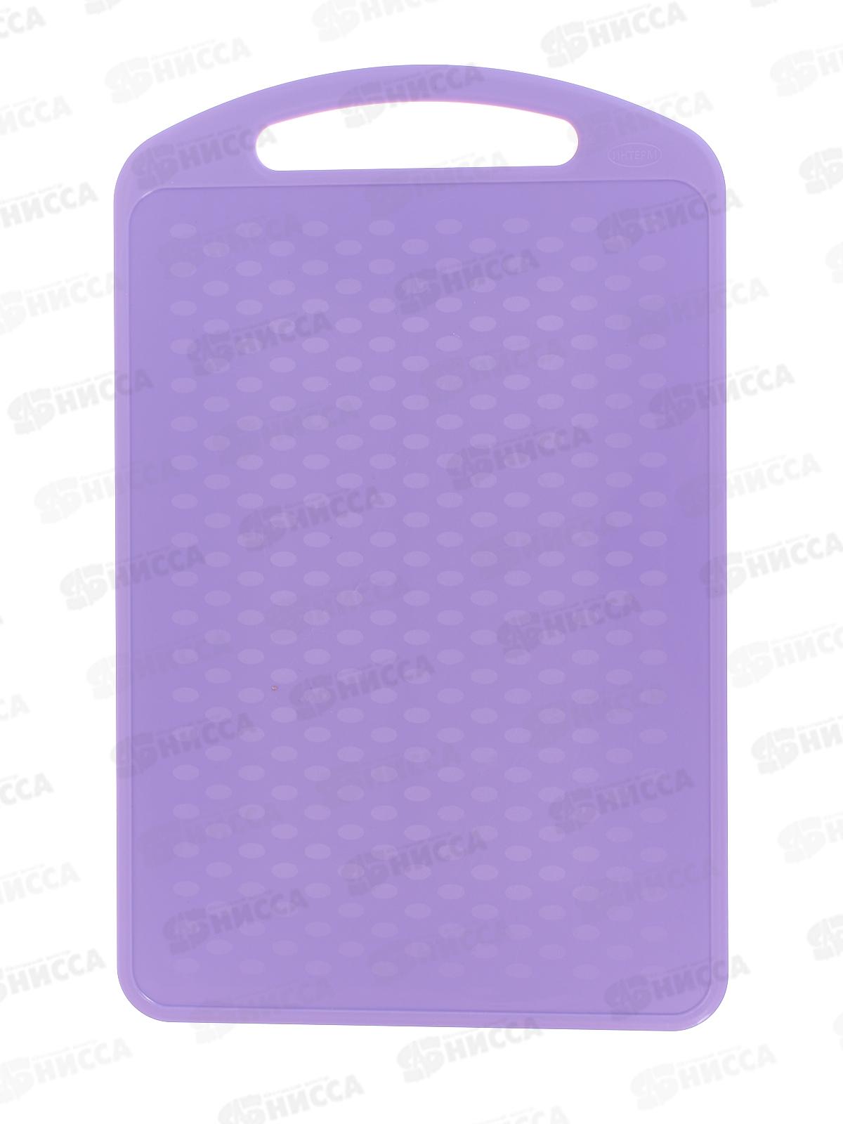 Доска разделочная большая 328*210*5 Фиалка ИНТ