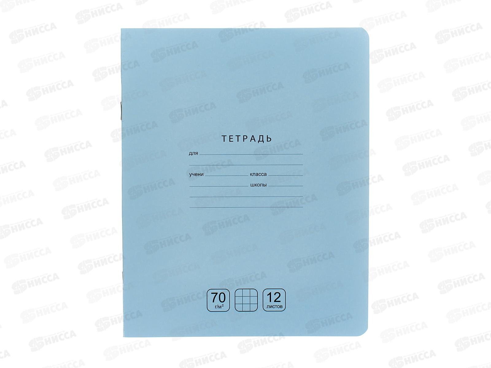 Тетрадь 12л кл. BG Отличная, голубая.,11756 *16/160