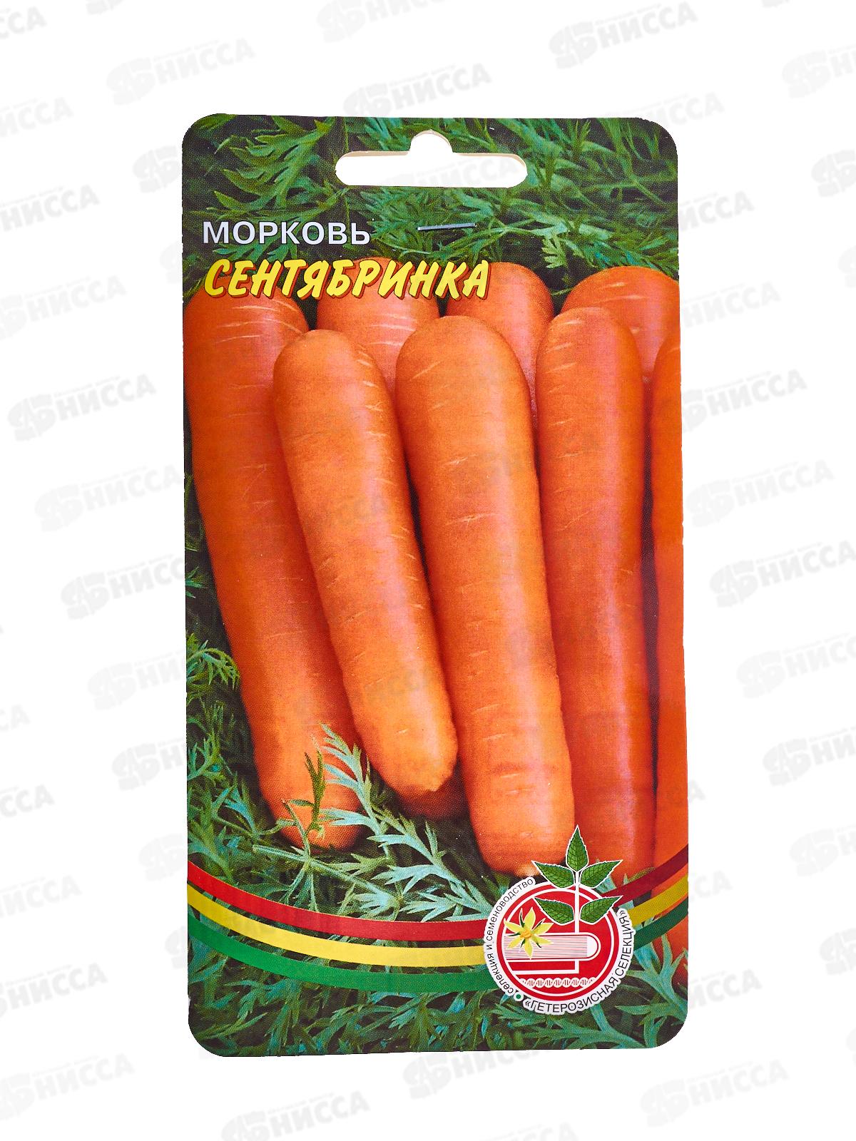 Морковь Сентябринка Евро *10 УрД