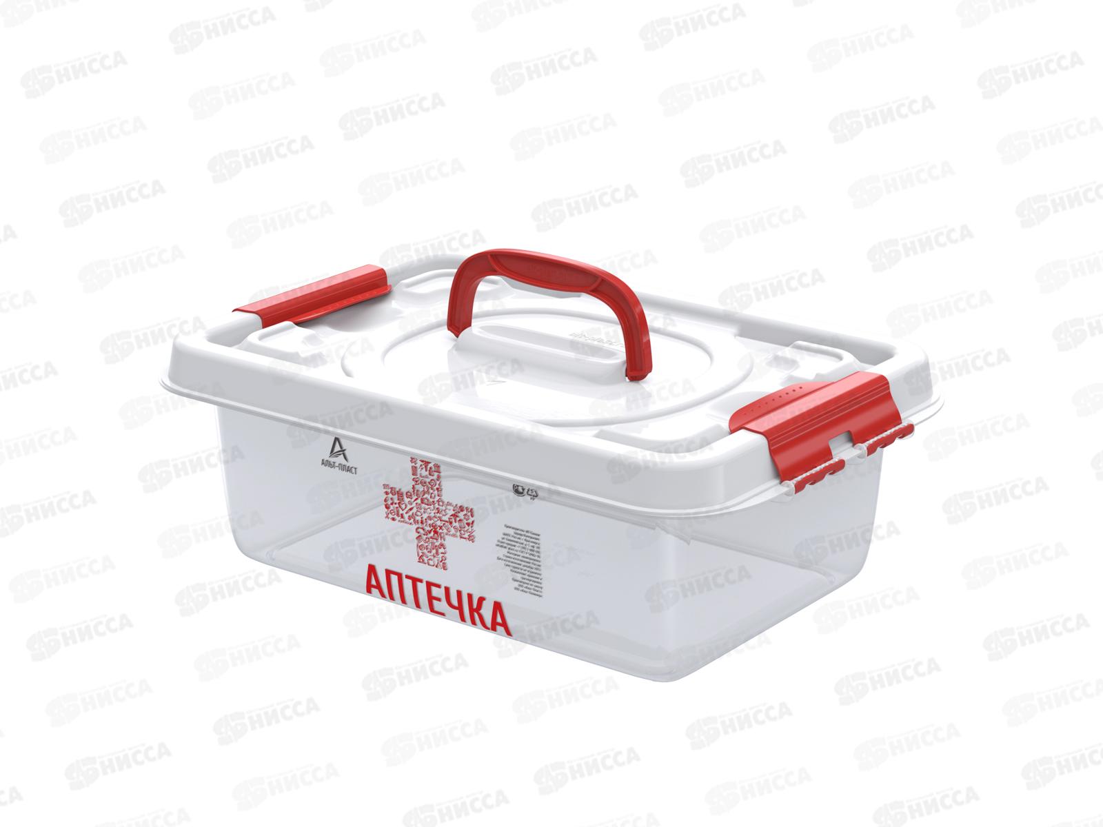 Бокс универсальный 6л (359х242х124мм) Аптечка, АП 410