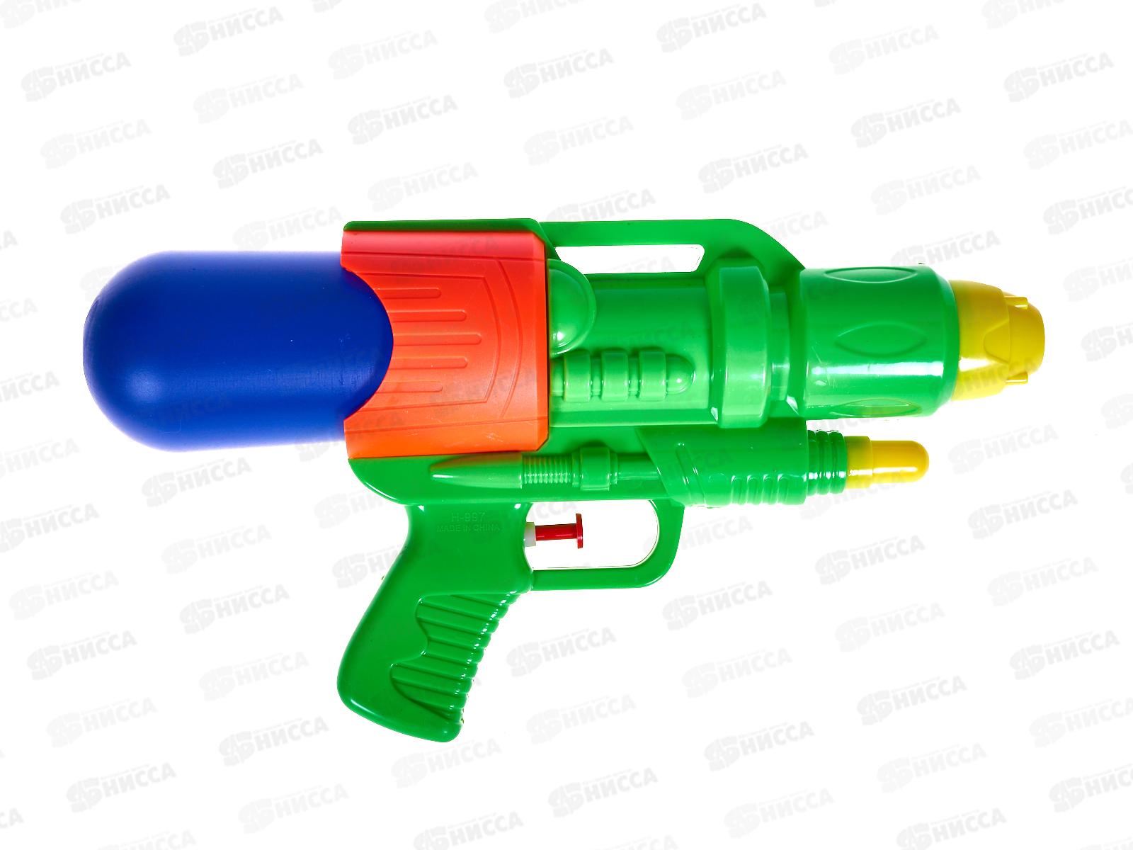 Пистолет водный 1626020 в пакете 28,5*6,5*16см