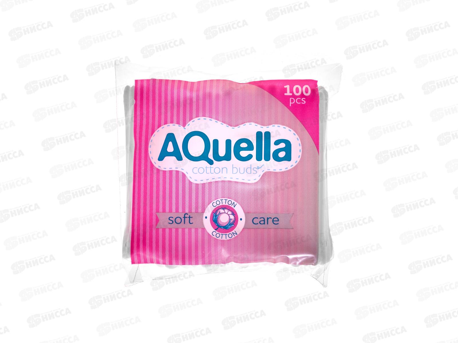 Aquella Ватные палочки п/э 100шт *120