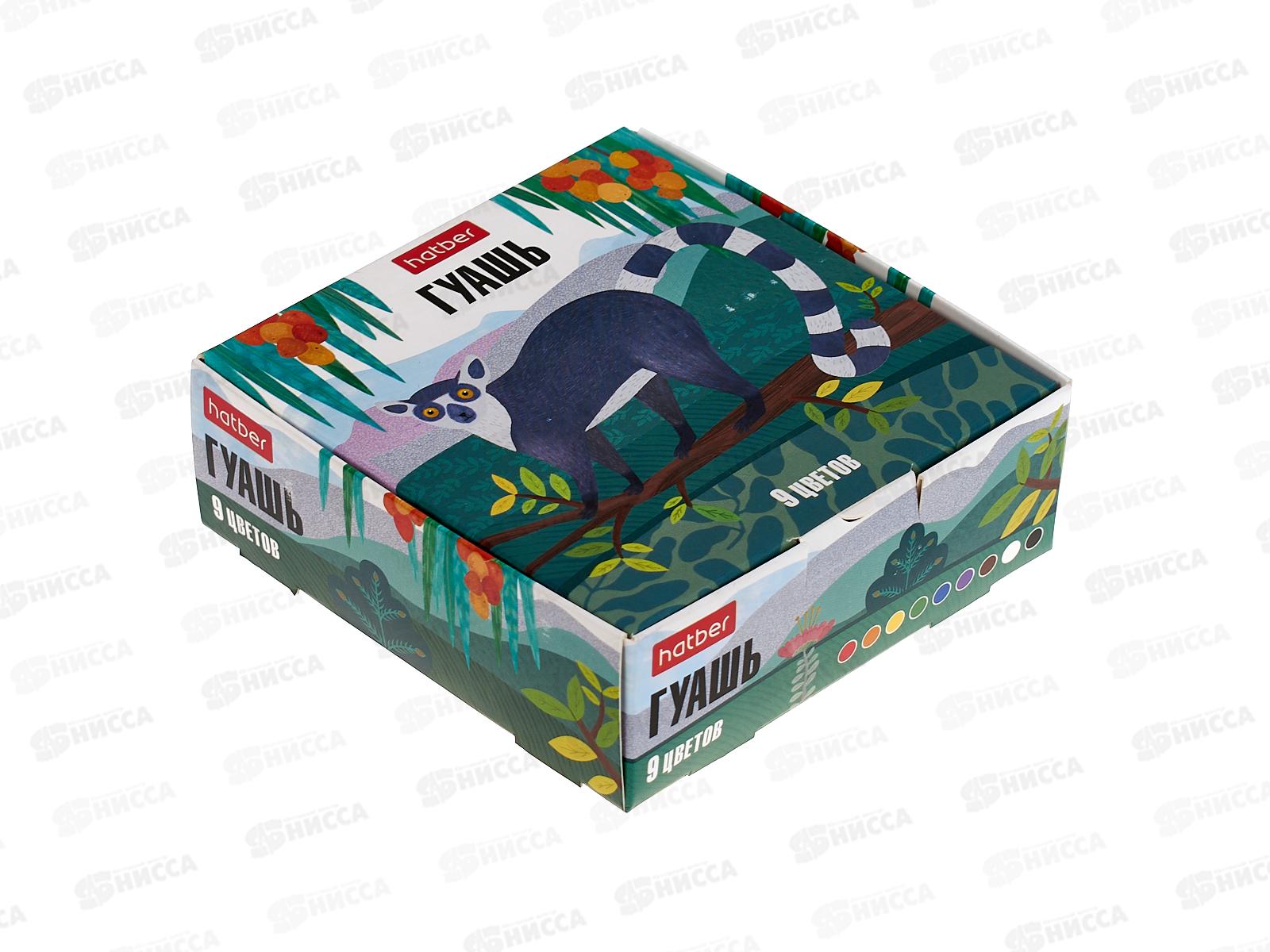 Гуашь Hatber Colora  9цв 20мл, 090069 *25