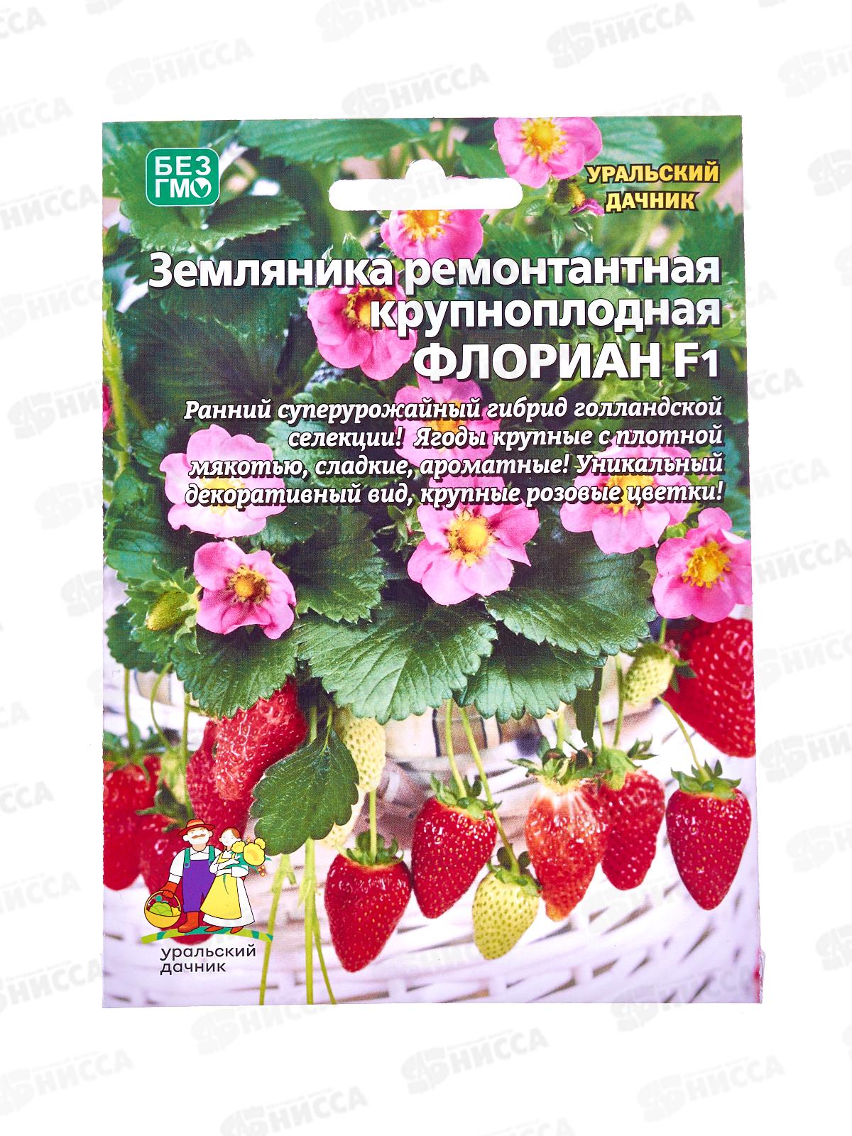 Земляника Флориан ремонтантная F1 Евро *10 УрД +