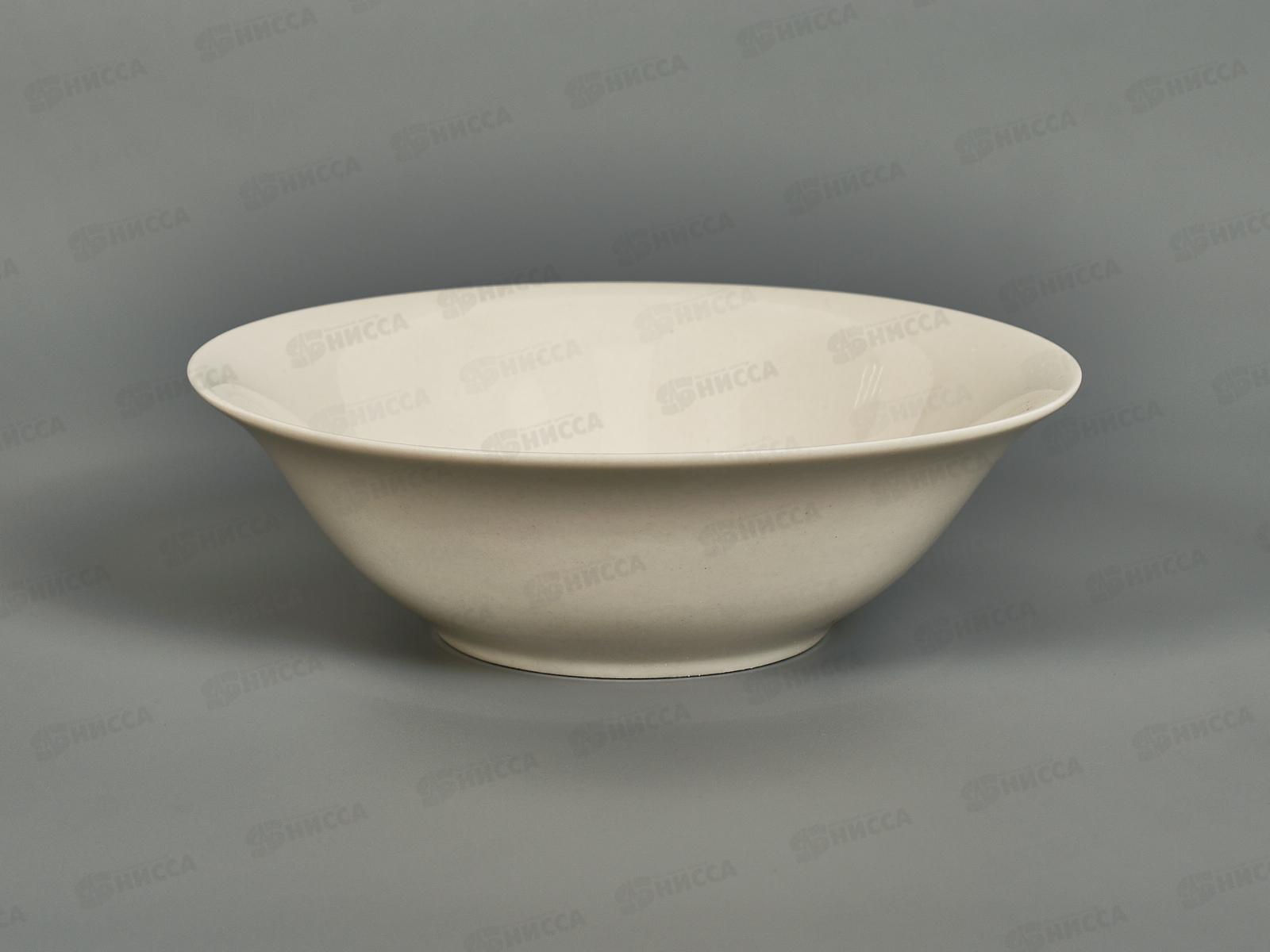 Салатник круглый d-15,8см 360мл 12/96 с6-0006 белый