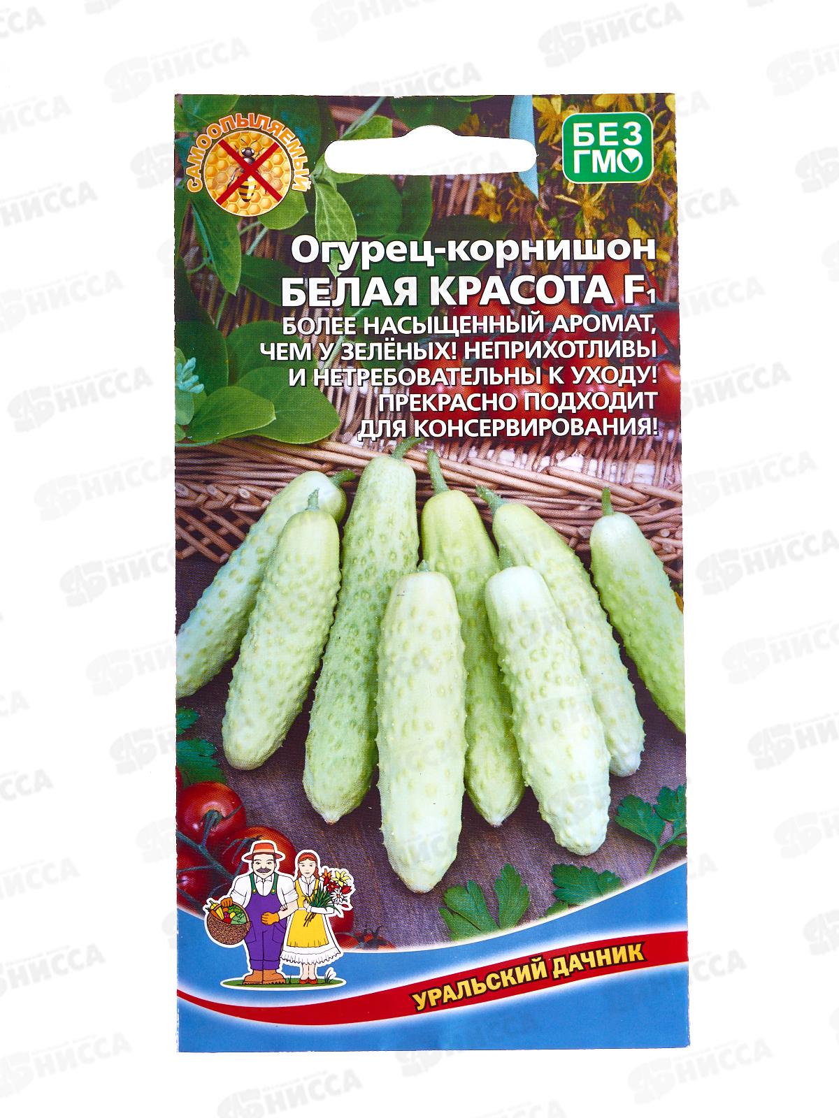Огурец Белая красота F1 корнишон Евро *10 УрД!!!
