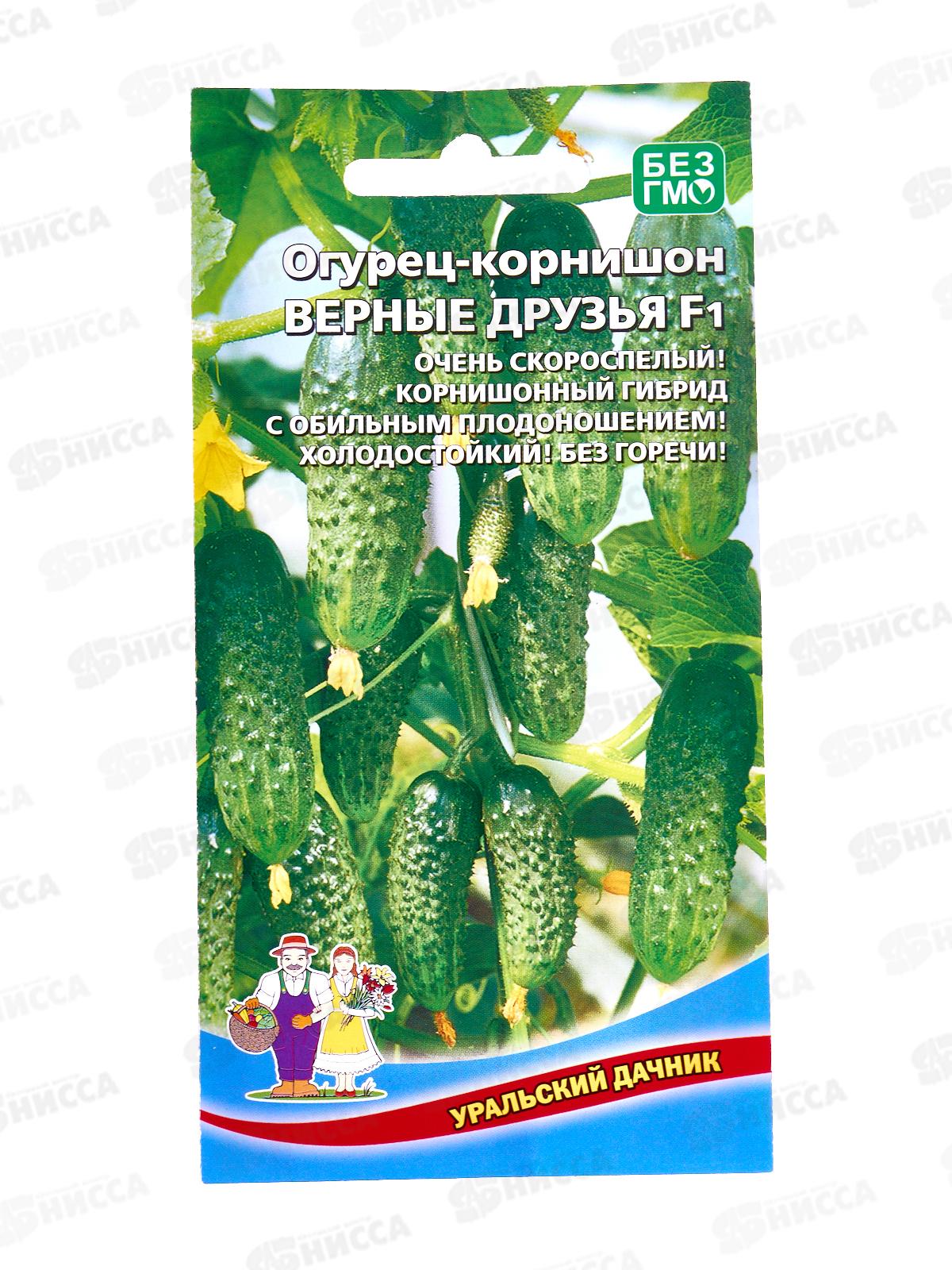 Огурец Верные друзья корнишон F1 Евро *10 УрД +