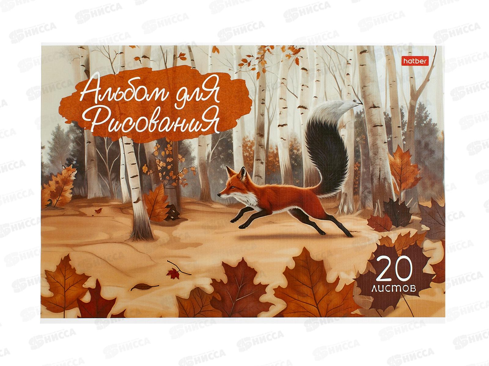 Альбом д/рис.20л Hatber Рыжие лисички 091477  *12/70