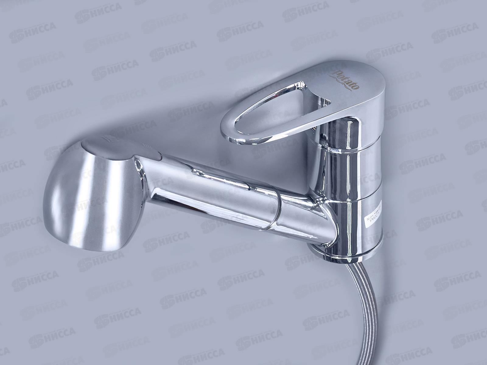 Смеситель д/кухни РОТАТО Р6021 выдв.лейка