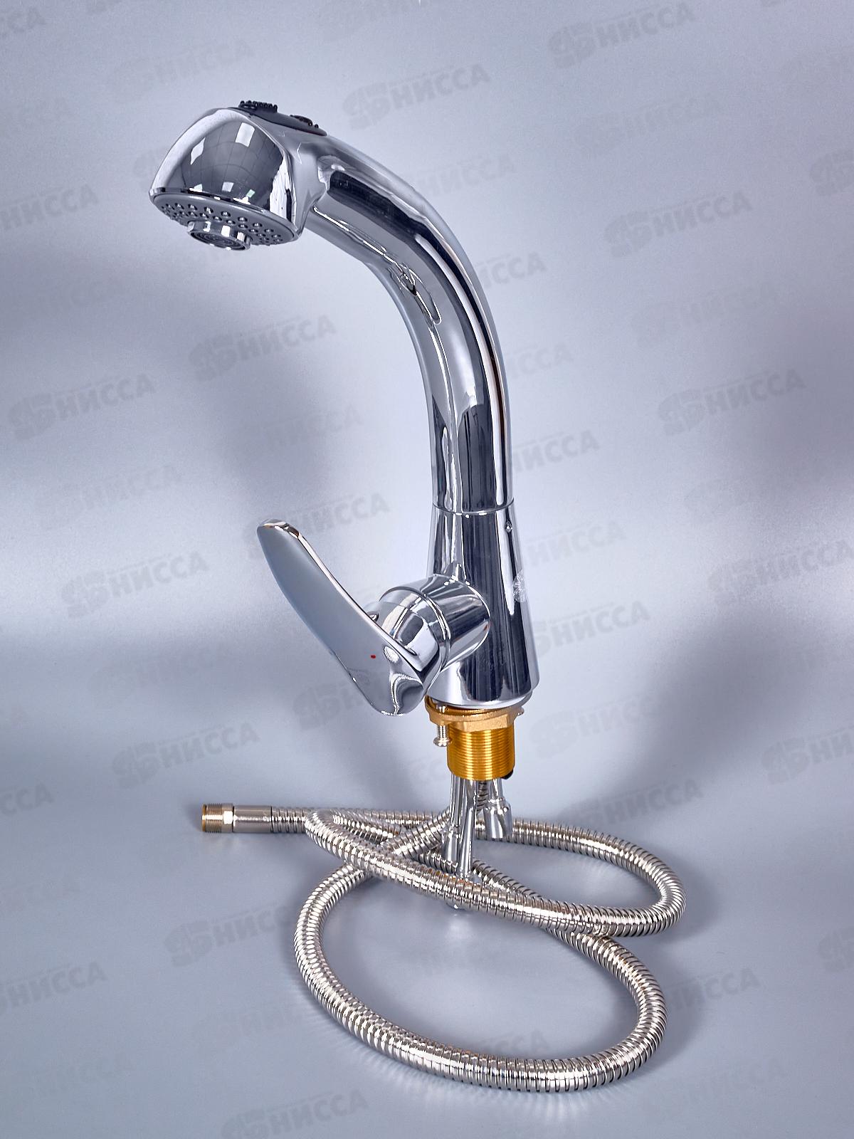 Смеситель для кухни Diadonna D80660109 выдвижная лейка