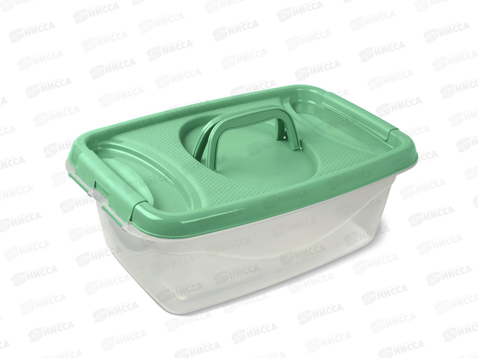 Контейнер д/пищ.продуктов 16л ЧЕЗАРЕ С276МЯТН мятный *8