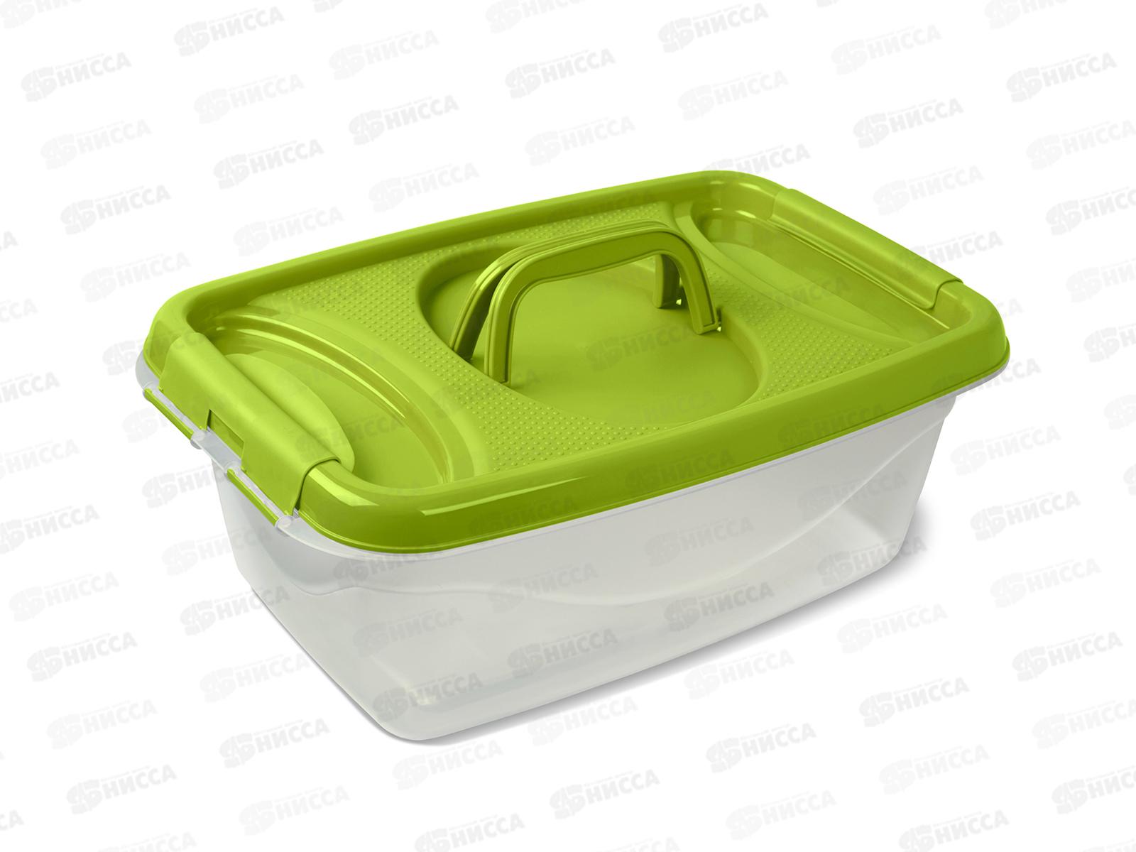 Контейнер д/пищ.продуктов 16л ЧЕЗАРЕ С276ОЛВ оливковый *8