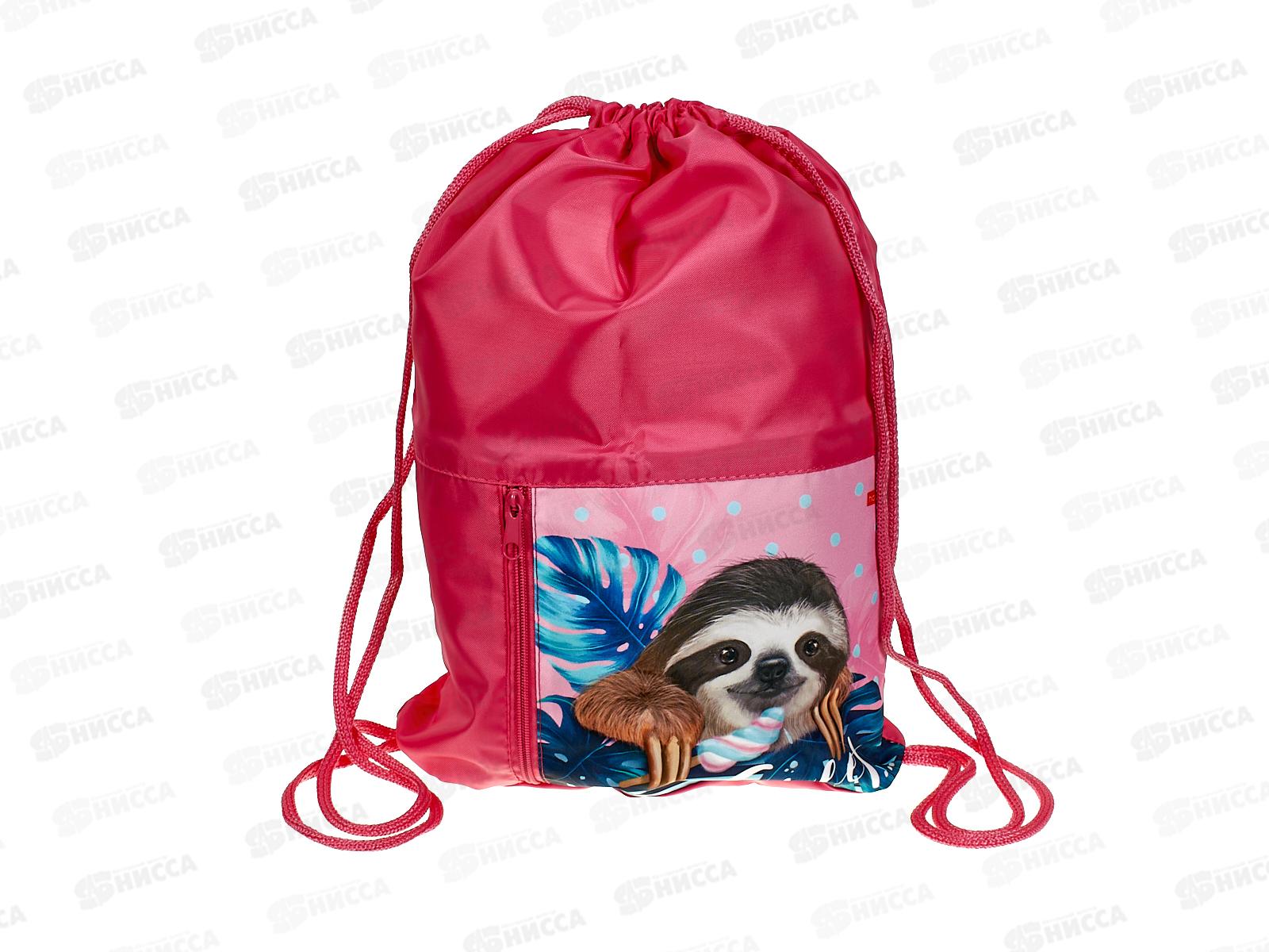 Мешок для обуви Хат Ленивец с карманом 87029*12