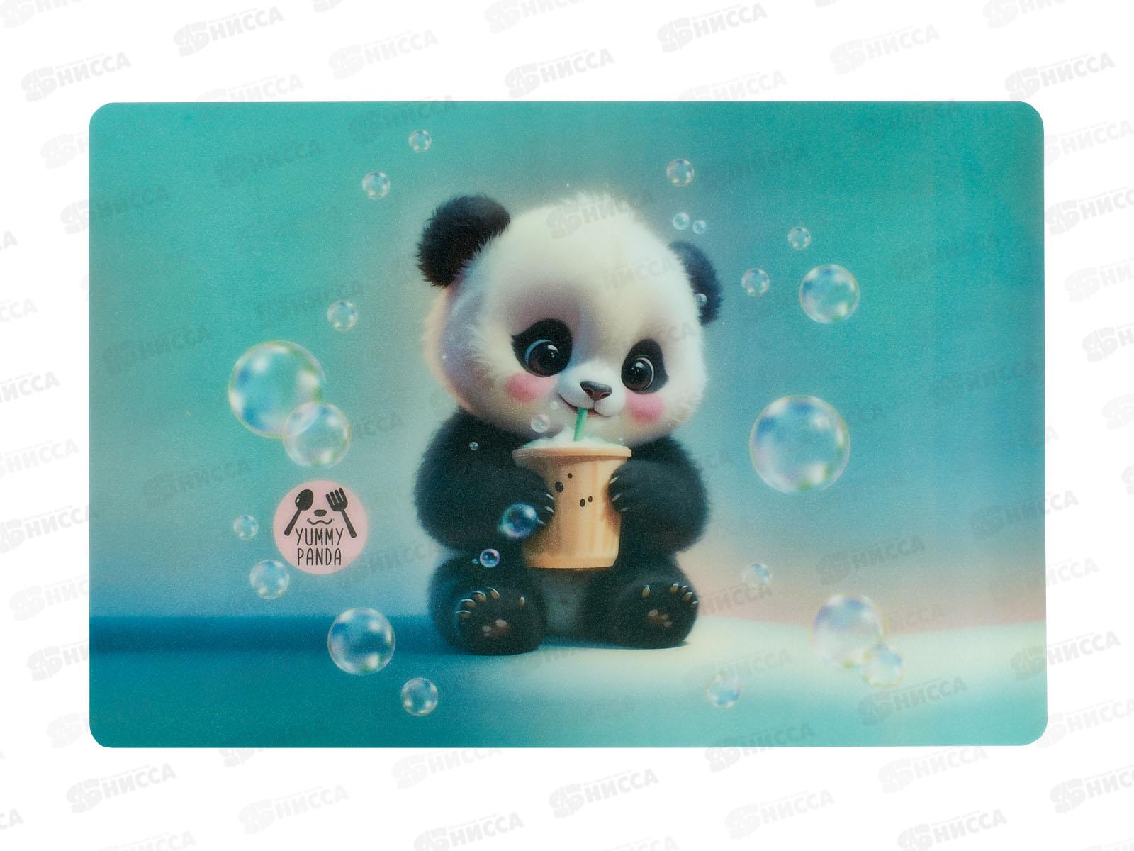 Накладка на стол deVente Yummy Panda 43*29см, 500мкм, 8061506 *20