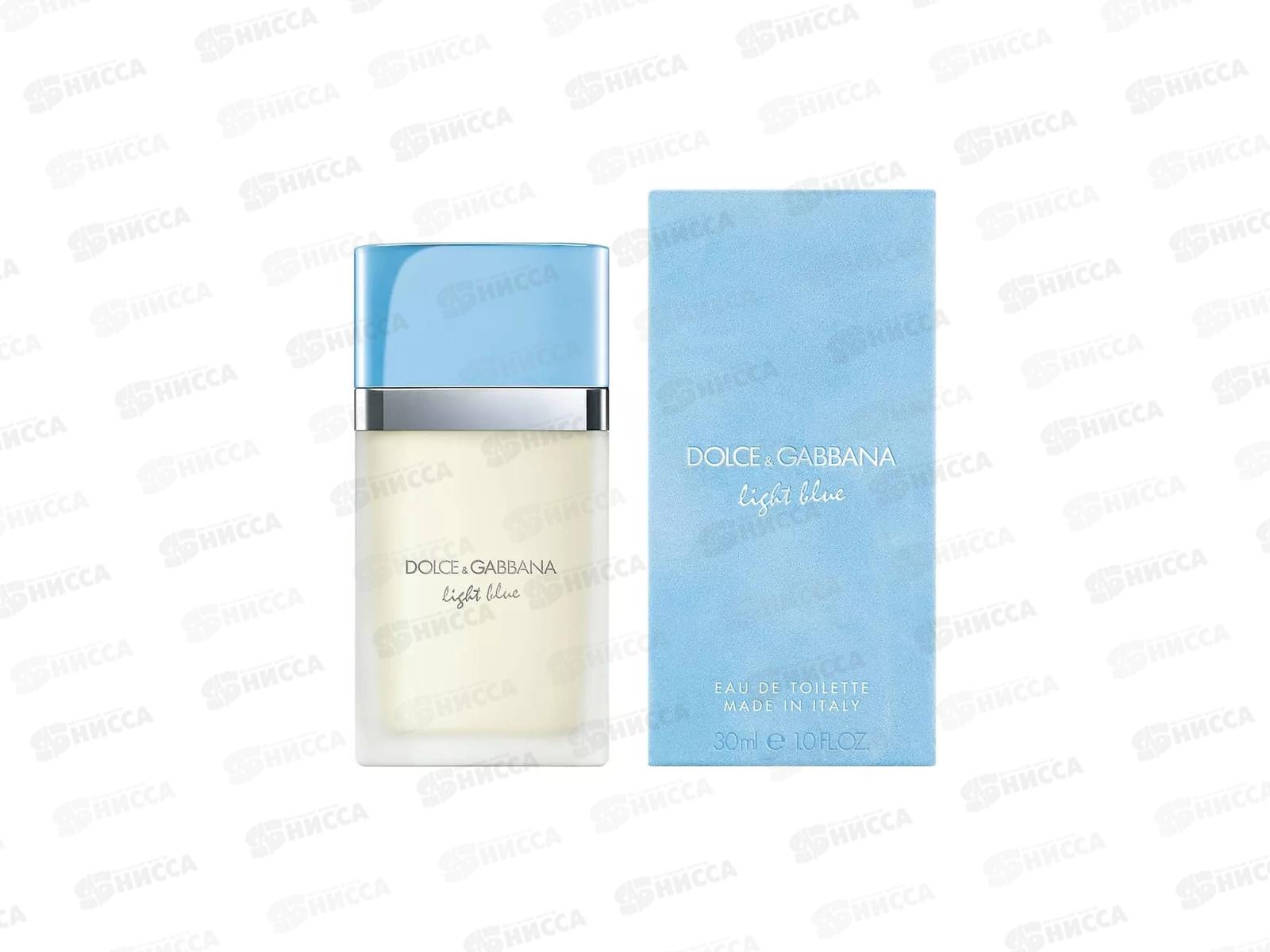 D&G Light Blue, т/в 30мл жен М
