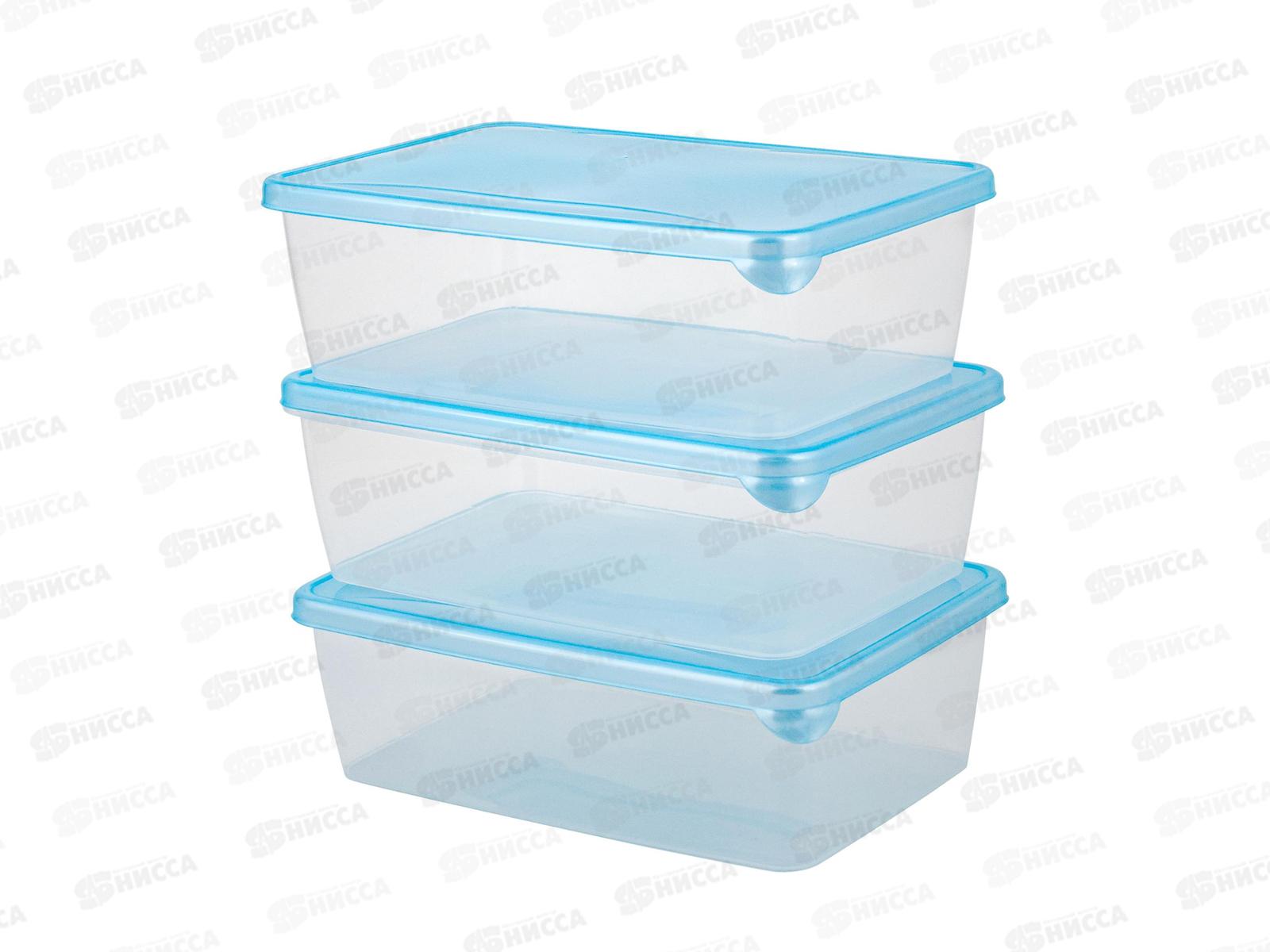 Контейнер 1,35л д/заморозки Sugar&Spice 3шт голубой SE102912044