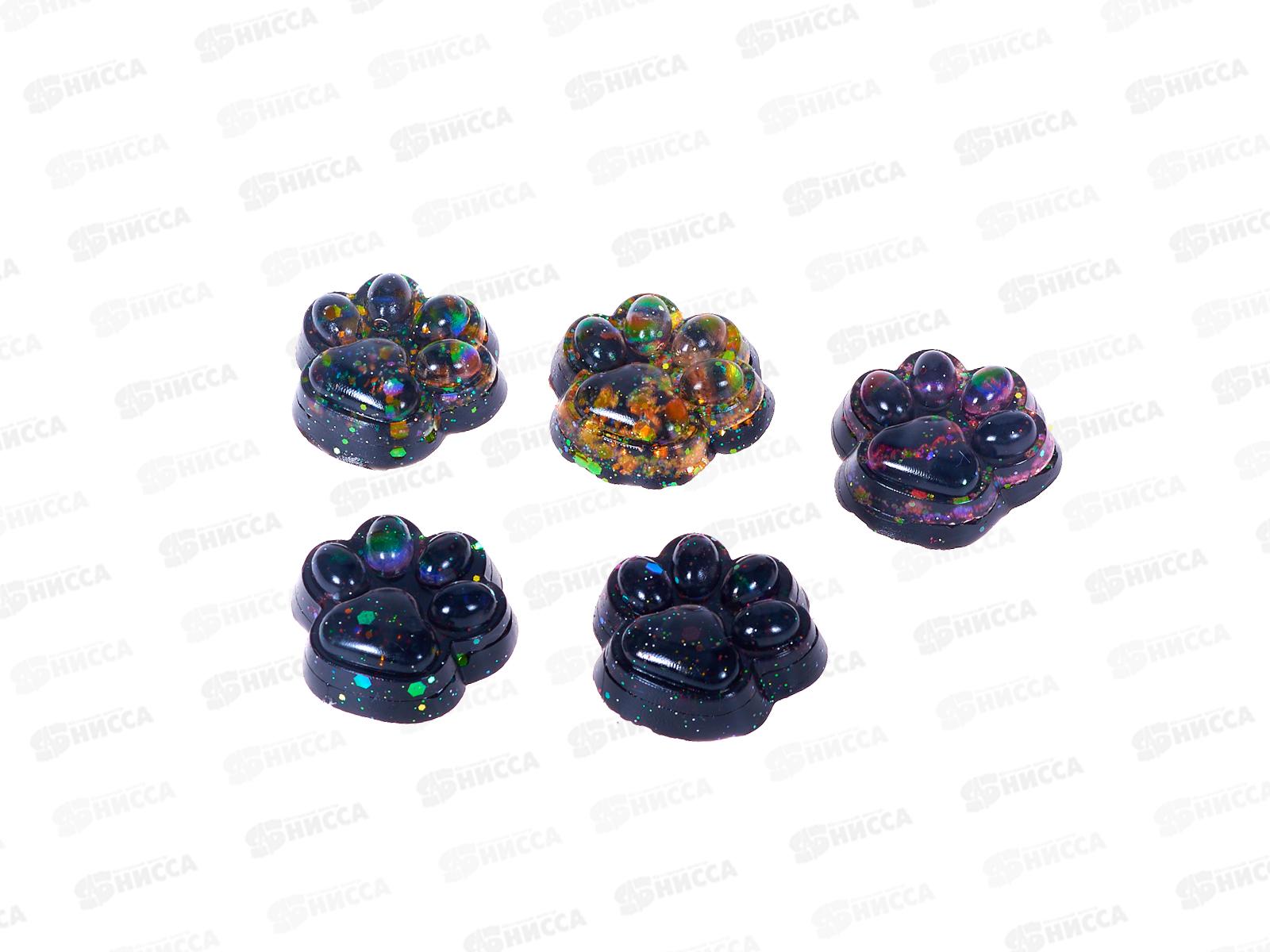 Антистресс-мялка ПГС 3*4см 5в1 Кристальные лапки Р2568-4 *20