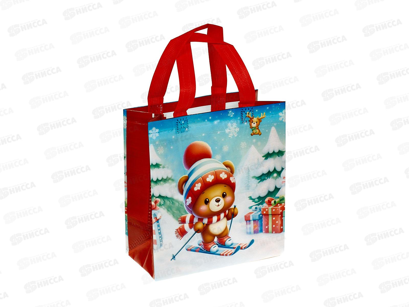 Сумка-шоппер 22*23*11 Новый год *12
