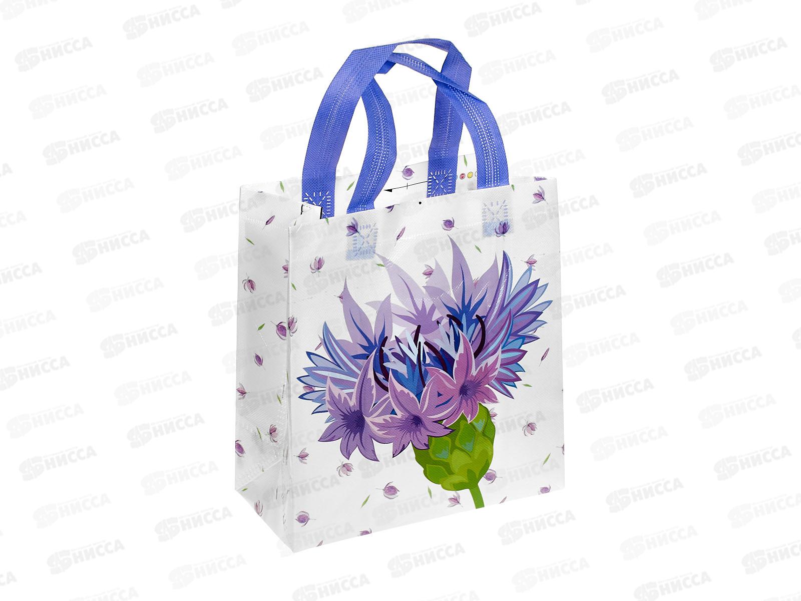 Сумка-шоппер 22*23*11 Цветы *12