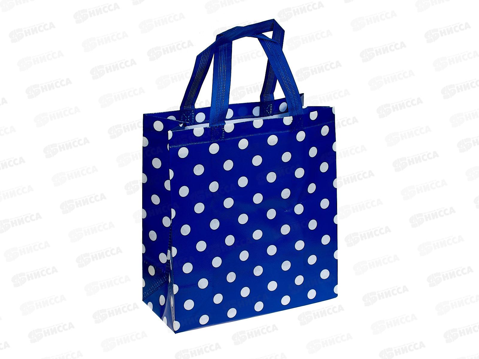 Сумка-шоппер 27*29*12 Горошек *12