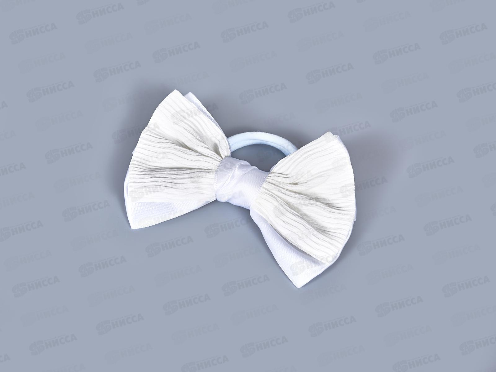 Резинка  д/в &quotШкольница стиль&quot волны 12см белый 10691215