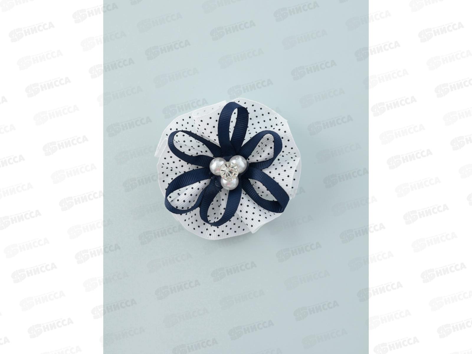 Резинка  д/в &quotШкольница&quot бант мелкий горошек 7,5см 5181213