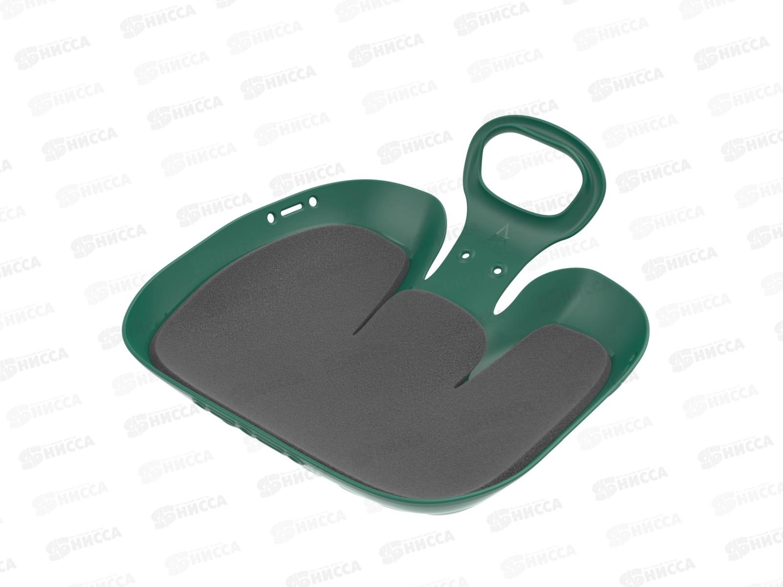 Санки-ледянки с мягкой сидушкой "Вираж" (39х37х14см) АП 247