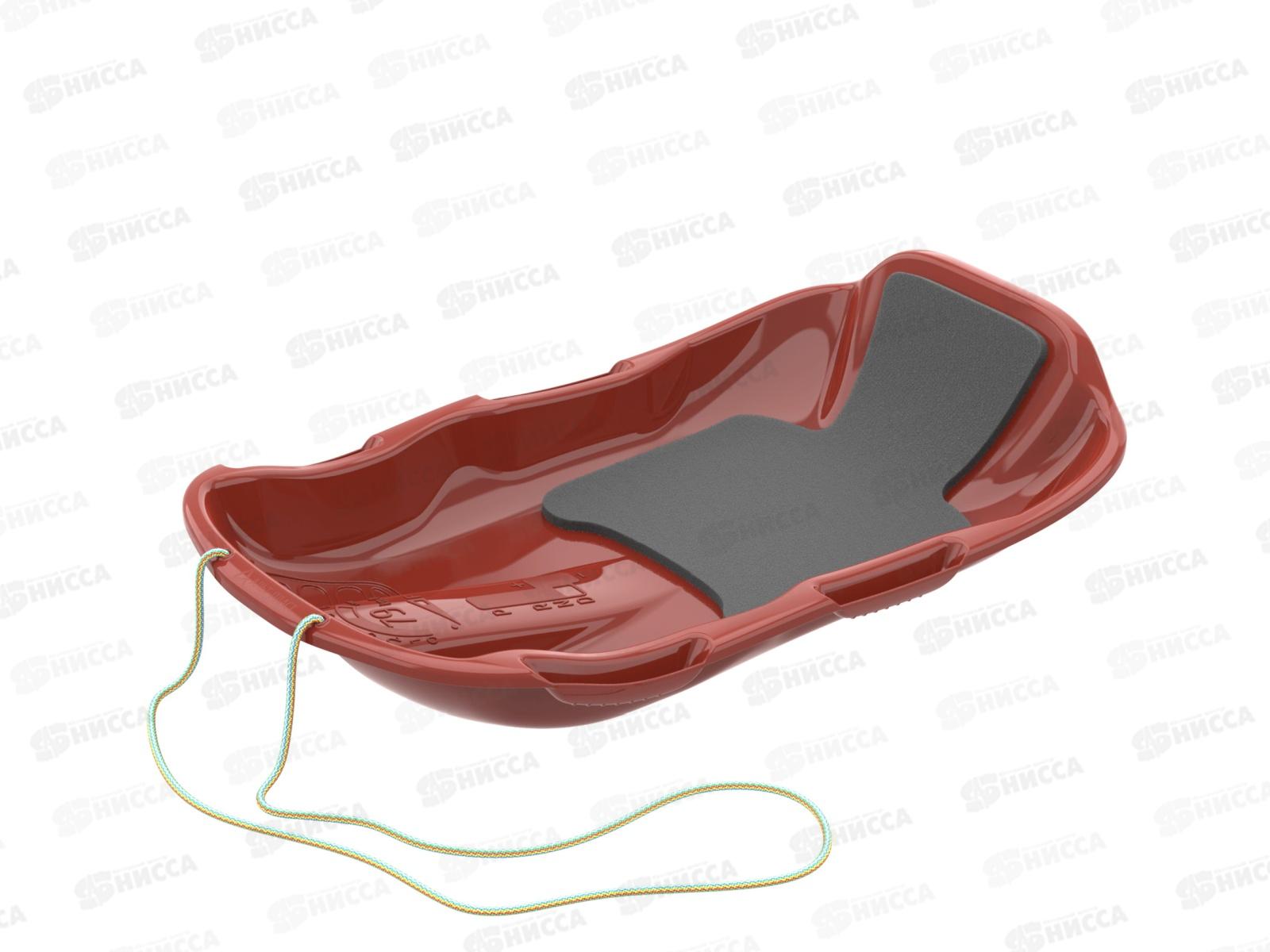 Санки-ледянки с мягкой сидушкой "Комета" (74х43х15см) АП 213