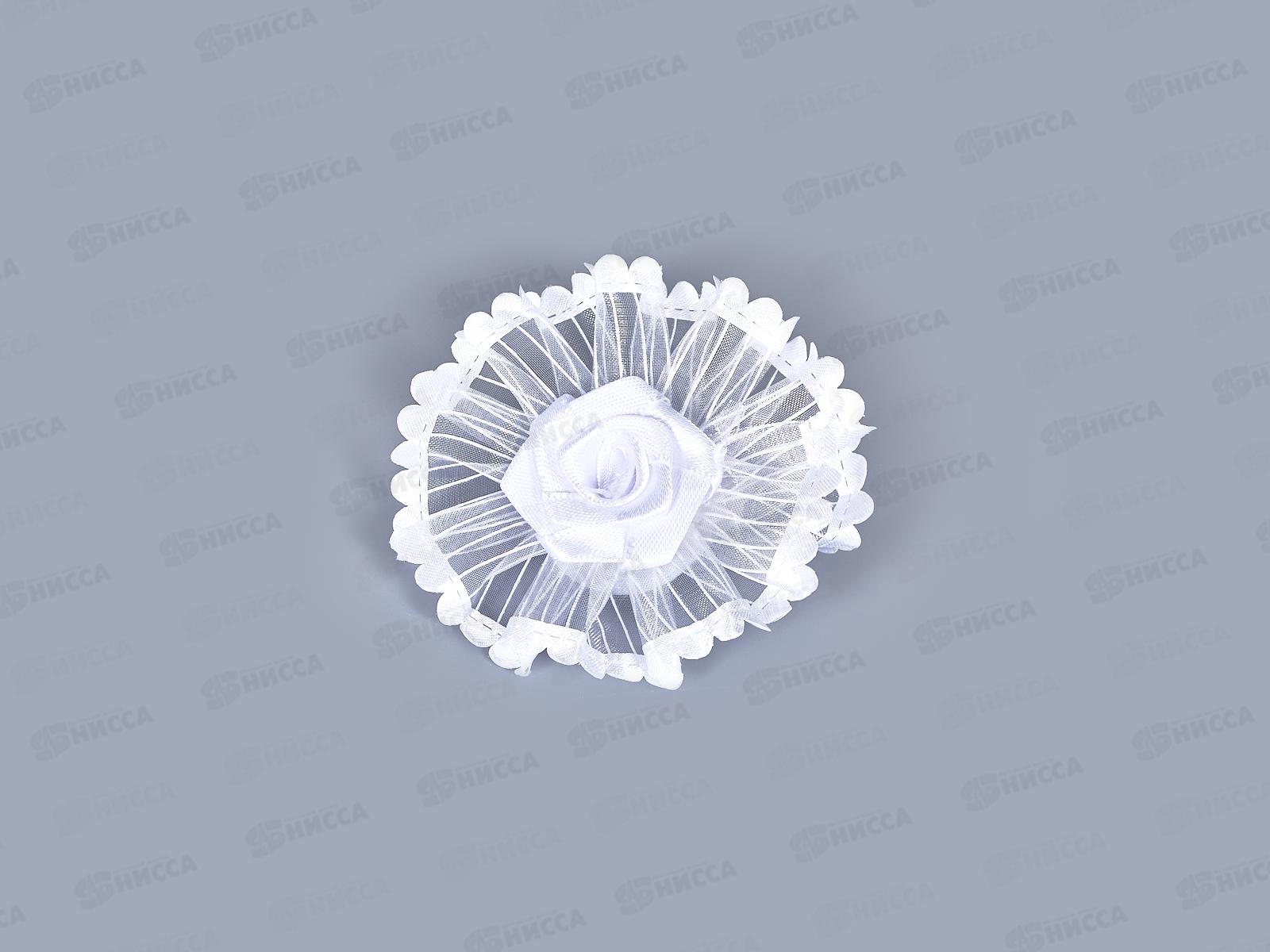 Резинка  д/в &quotШкольница&quot бант лучики 6см белый 7915736