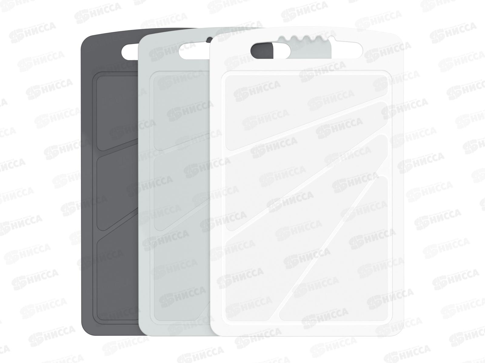 Набор разделочных досок (3шт) АП 329 (320х200мм, черный, серый, графит)  *20