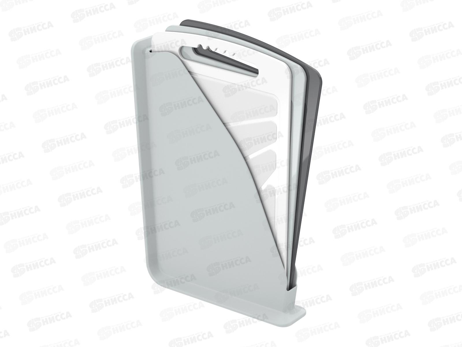 Набор разделочных досок с подставкой (3шт) АП 800 (320х200*5мм, серый) *10