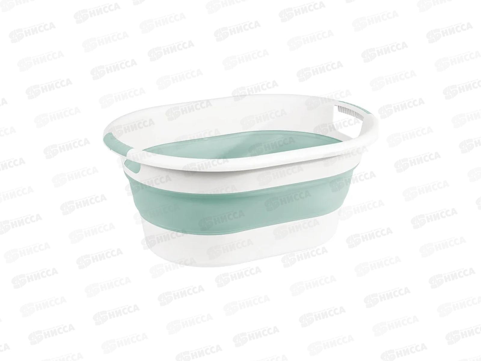 Таз 25л ФЛЕКС овал складной Морская волна М2517 *5