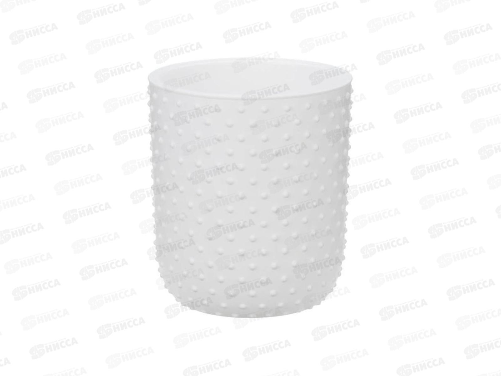 Кашпо  БАБЛ 4л со вставкой Белый М3253 *3