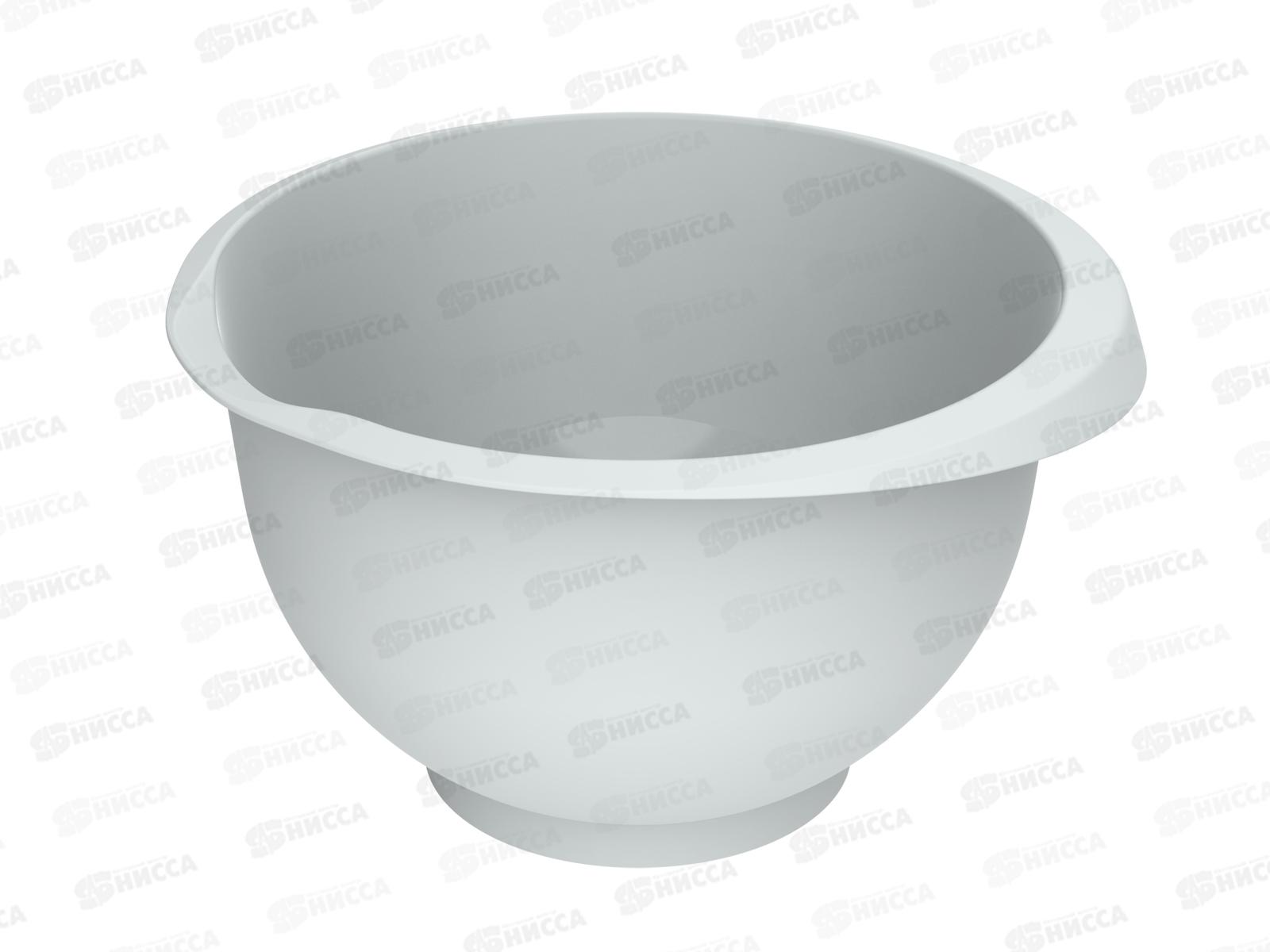 Миска для взбивания &quotКулинар&quot 5,3л (серый) АП 1054  *34